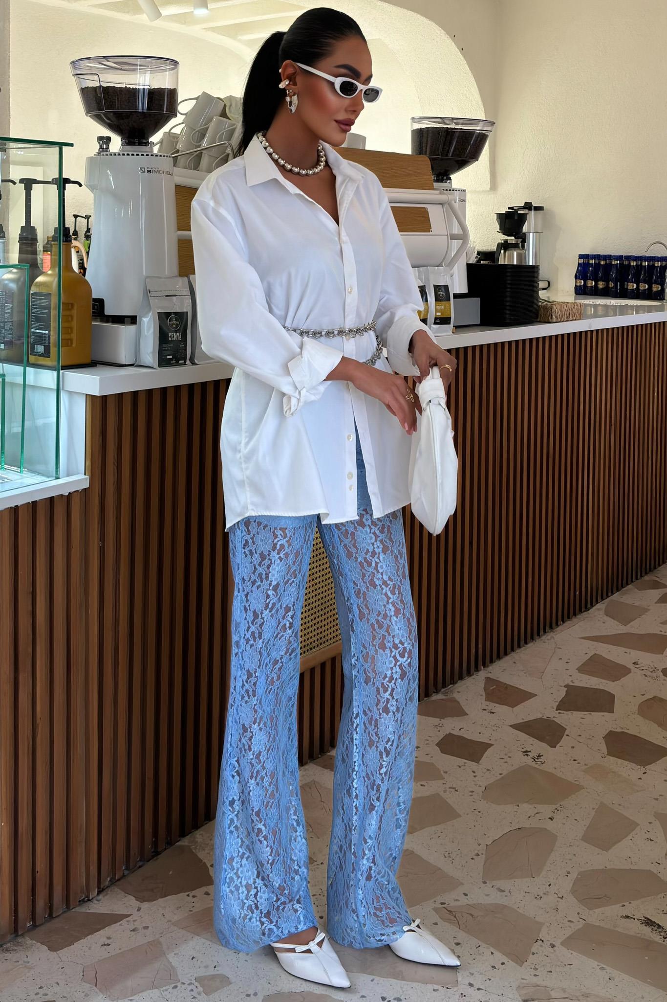 İçi Astarlı Dantel Pantolon 0081 R7-F-K2