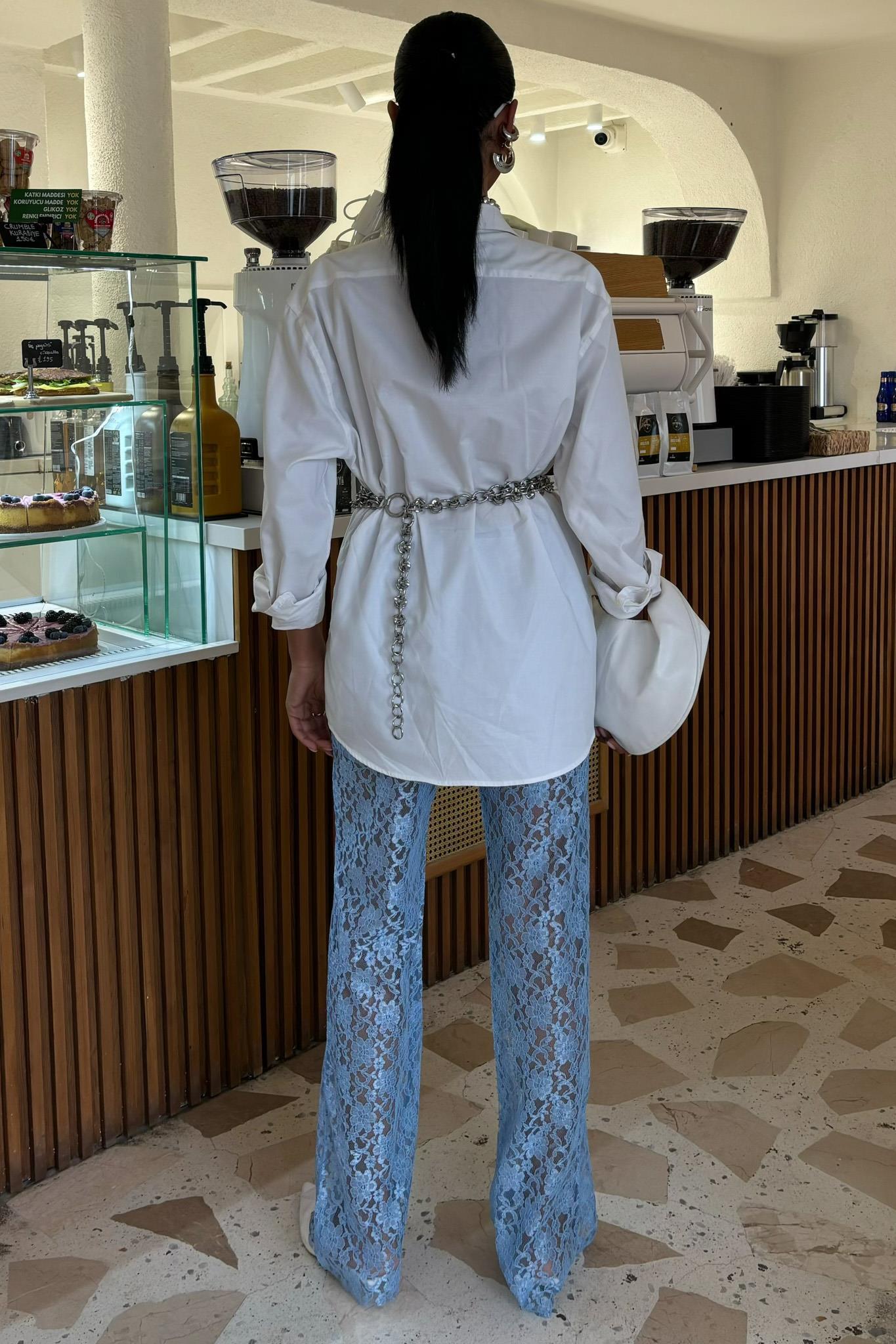 İçi Astarlı Dantel Pantolon 0081 R7-F-K2