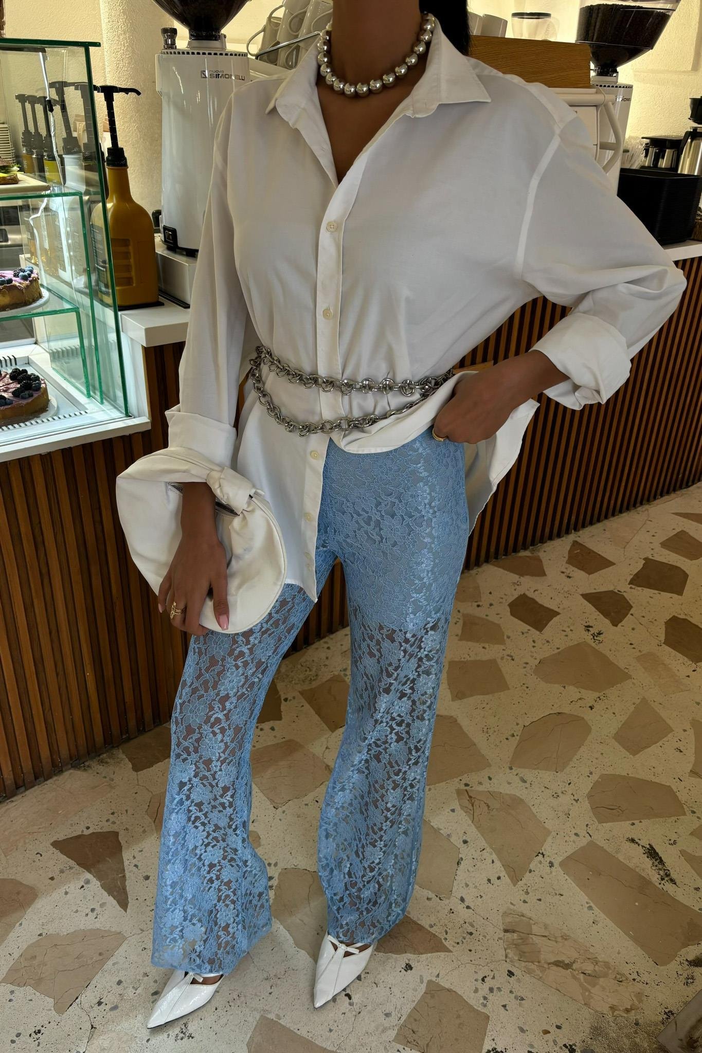 İçi Astarlı Dantel Pantolon 0081 R7-F-K2