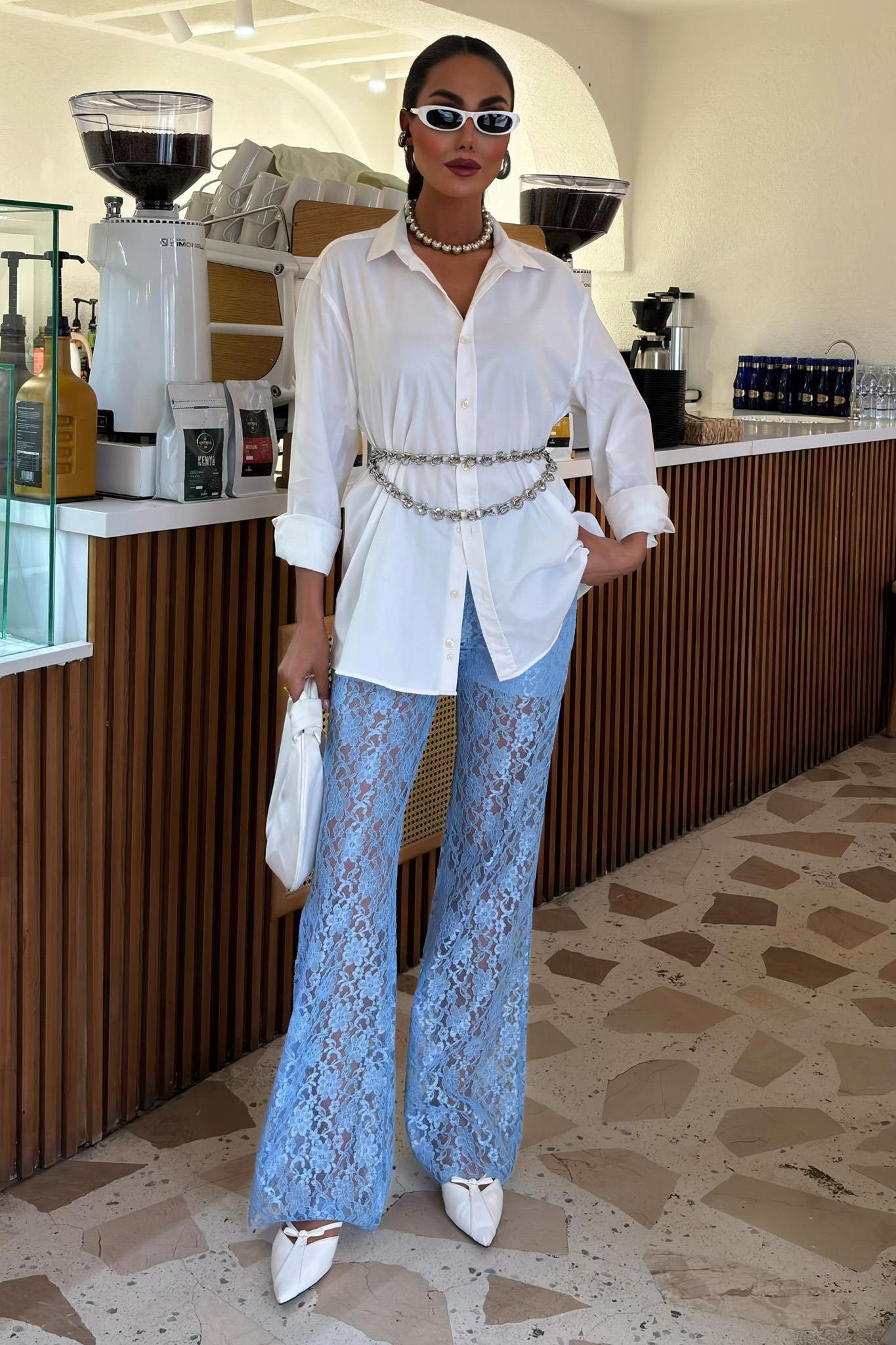 İçi Astarlı Dantel Pantolon 0081 R7-F-K2