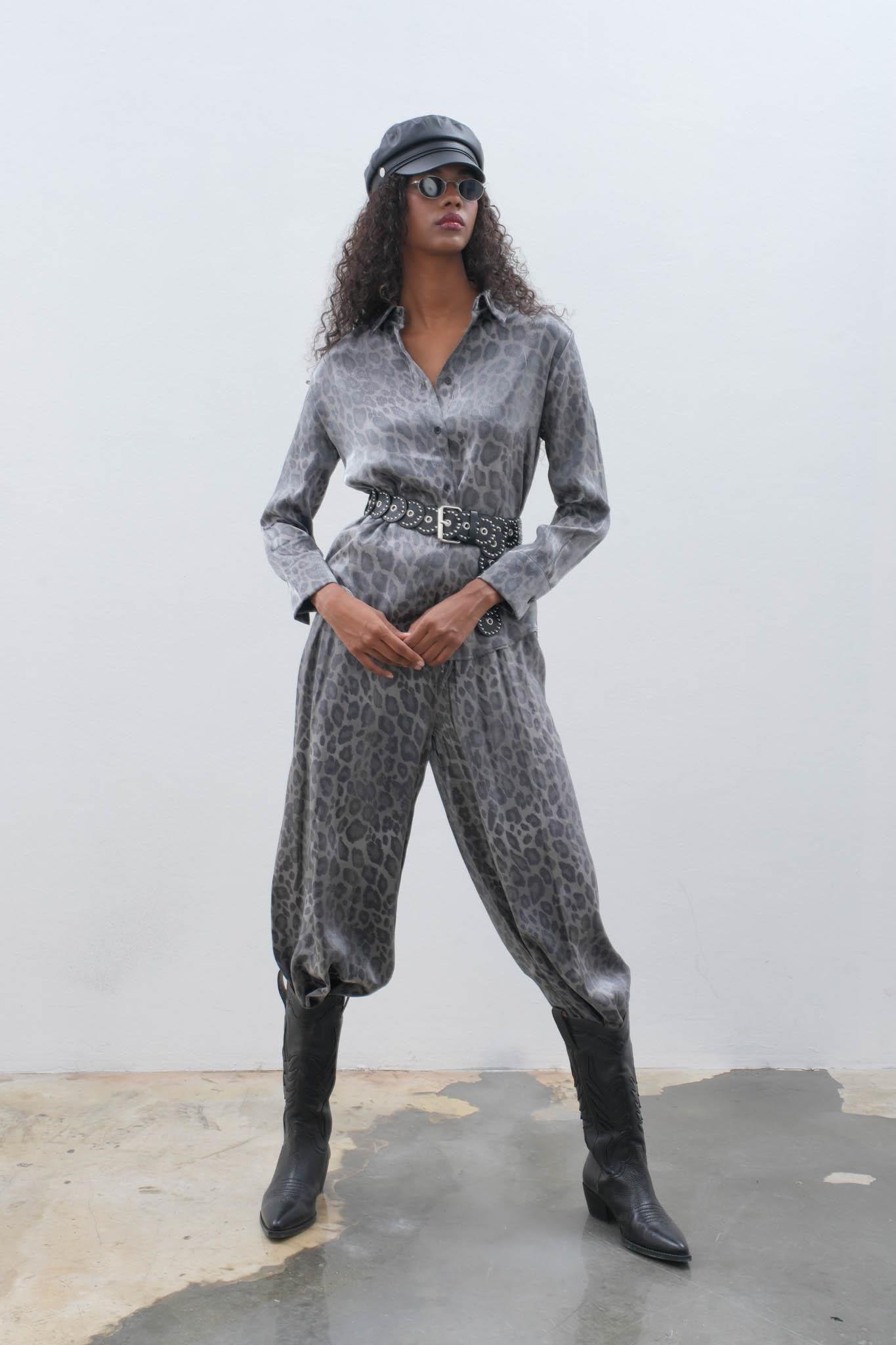 Jacinthe Animal Desen Parlak Takım 9907