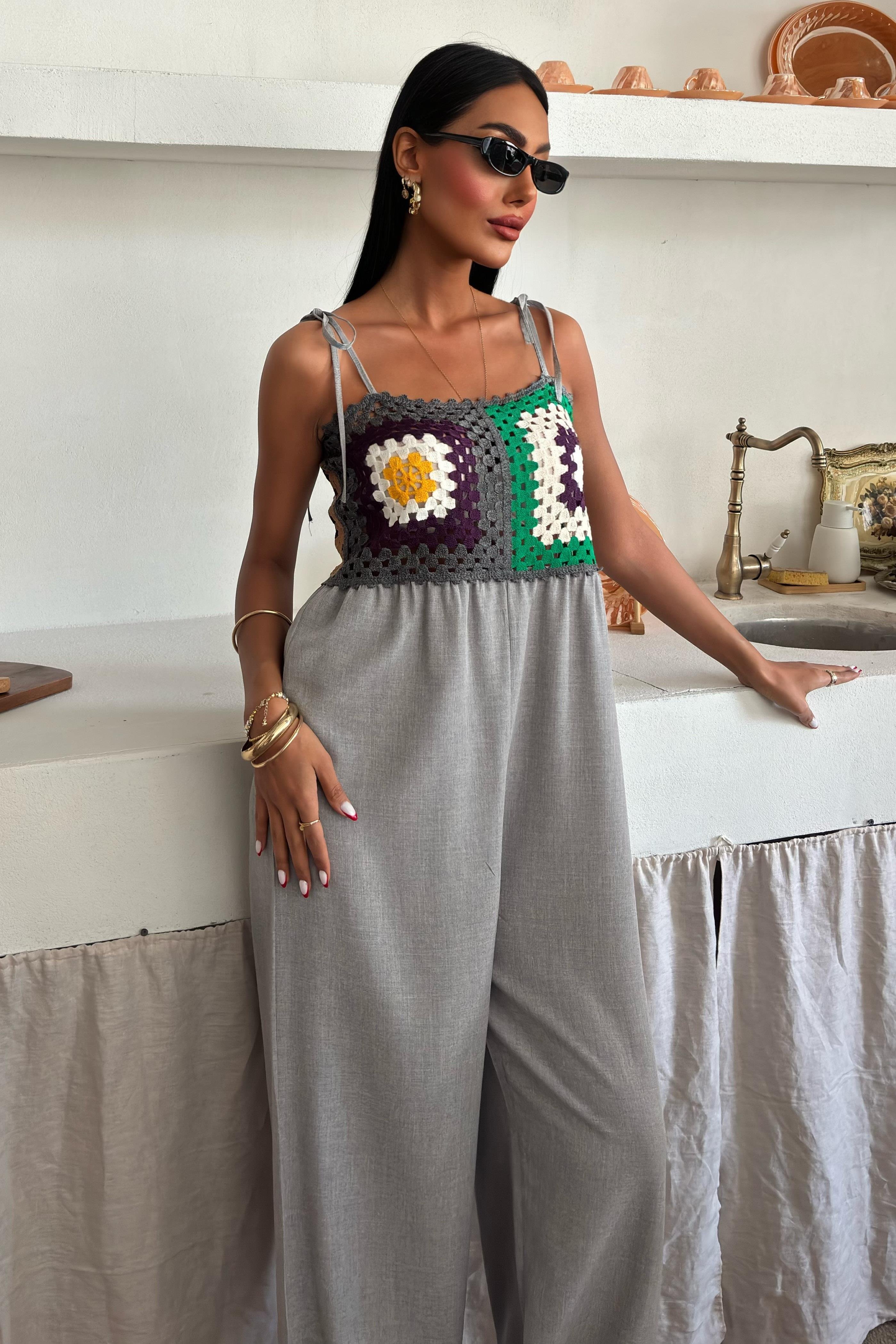 Jasmin Süzüneli Keten Tulum 1280-08 R10-C-K5