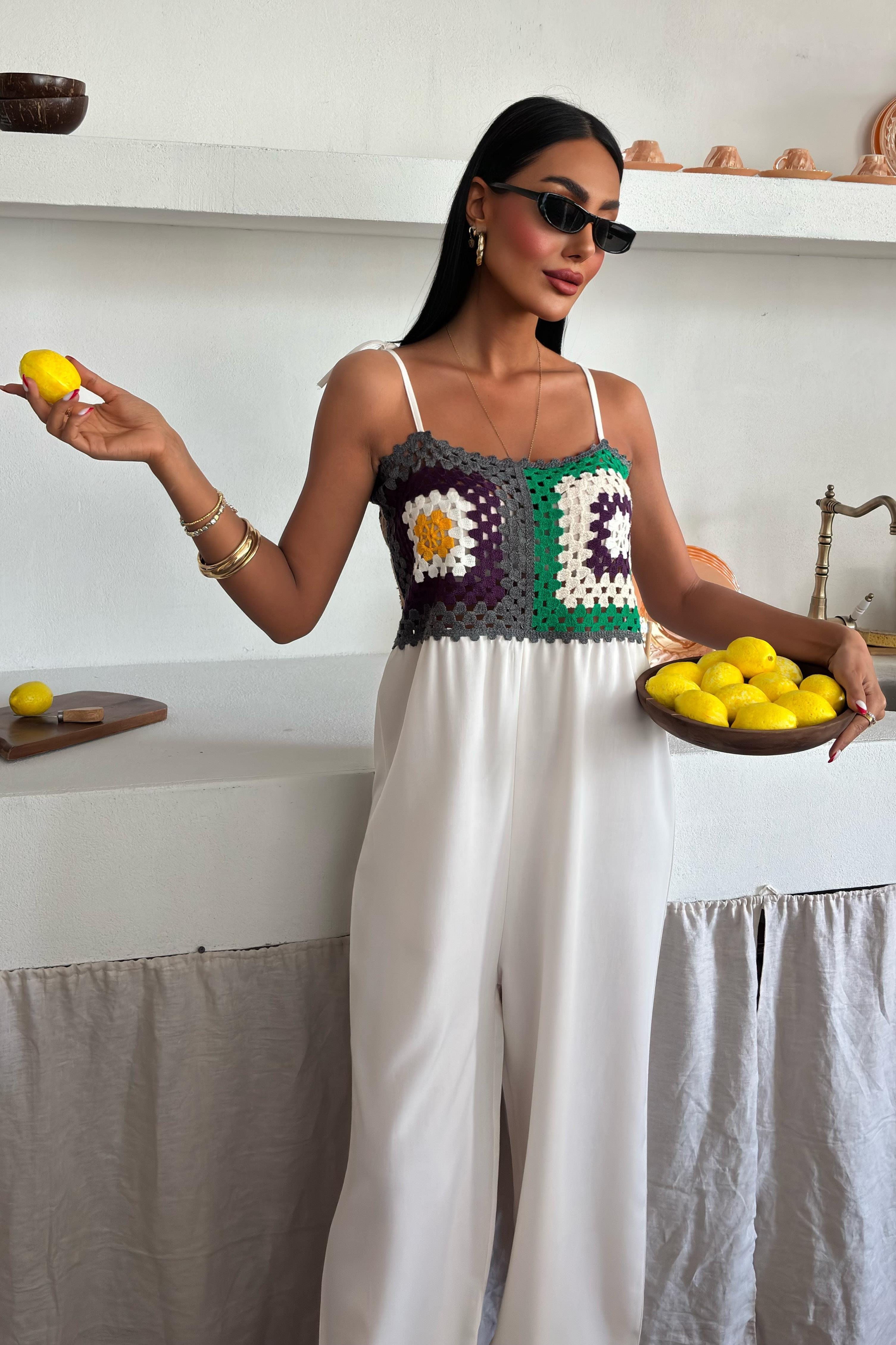 Jasmin Süzüneli Keten Tulum 1280-08 R10-C-K5