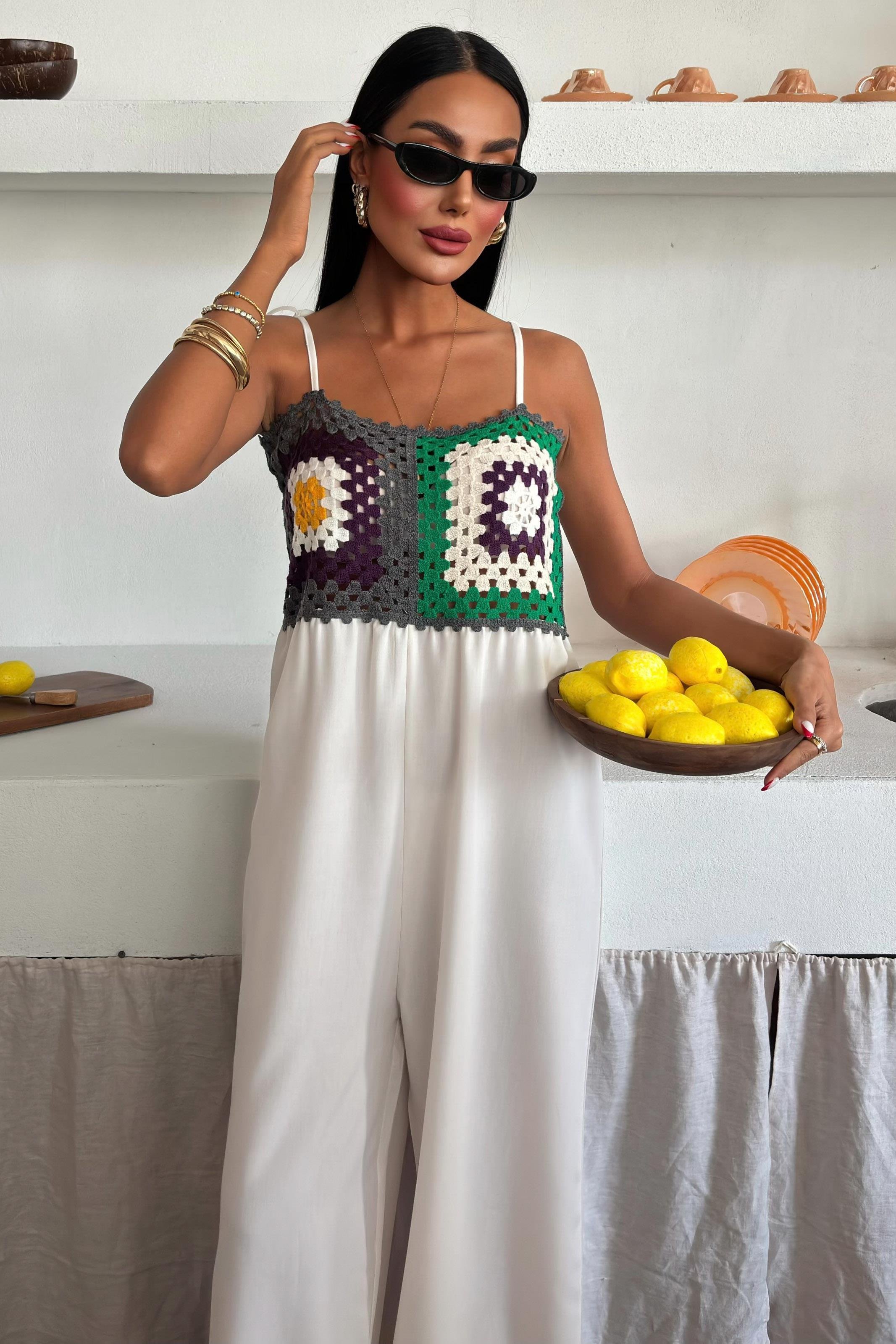 Jasmin Süzüneli Keten Tulum 1280-08 R10-C-K5