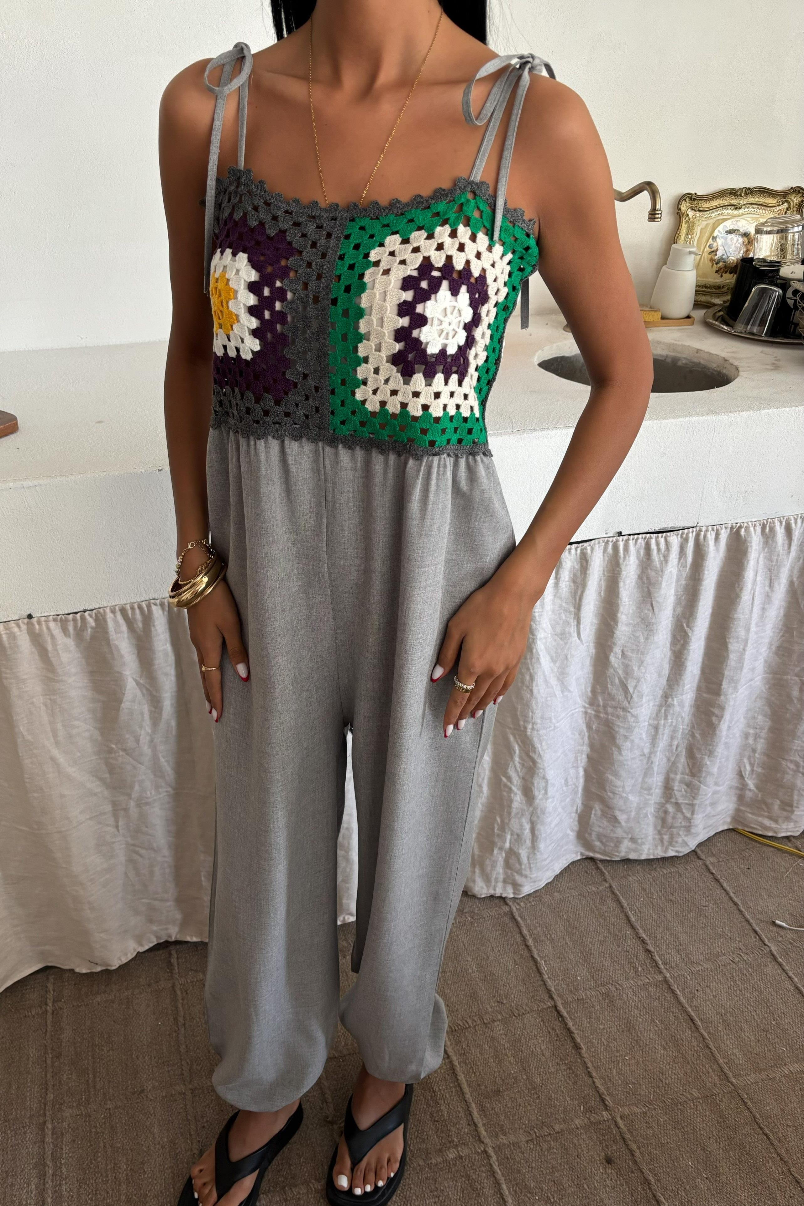 Jasmin Süzüneli Keten Tulum 1280-08 R10-C-K5