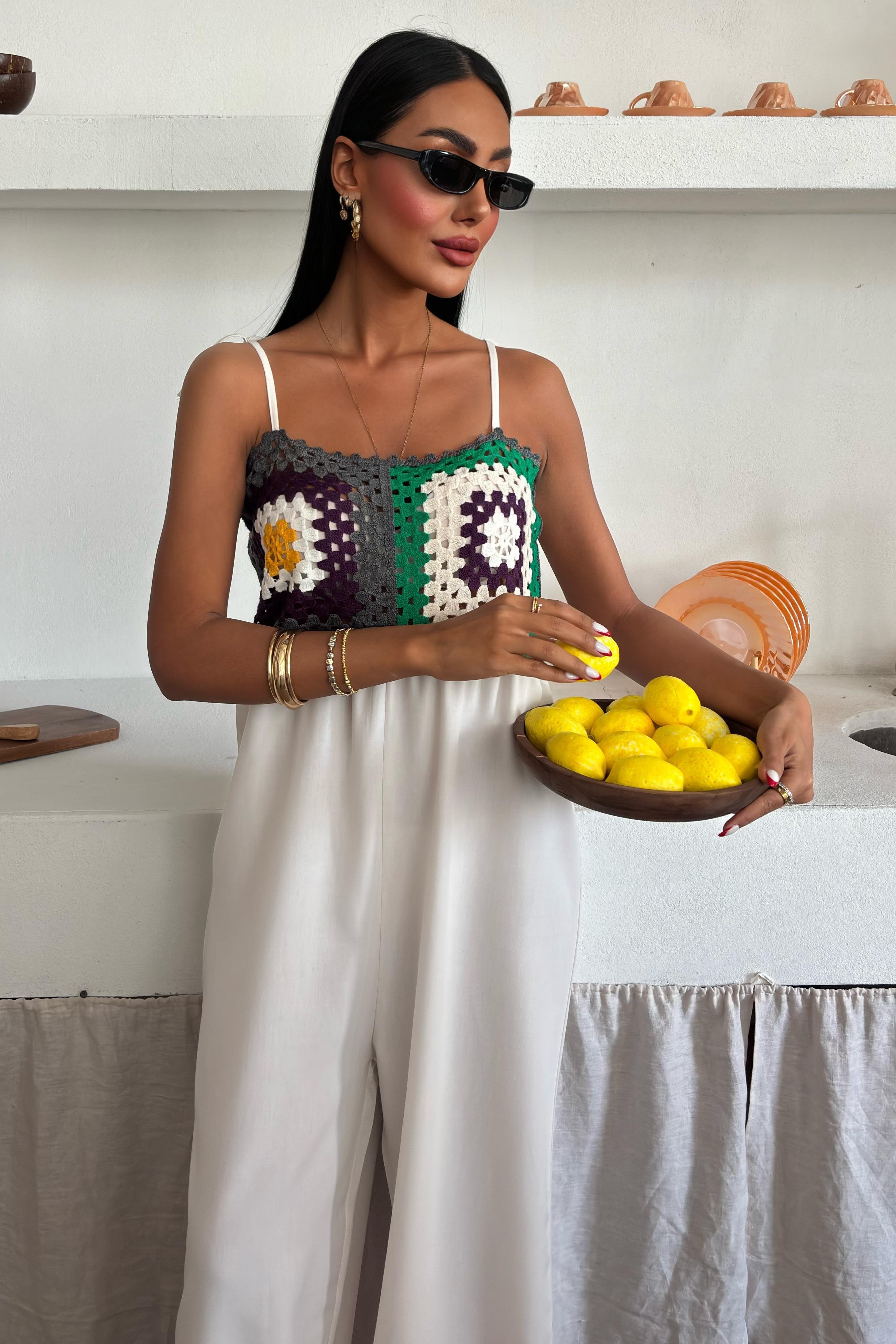 Jasmin Süzüneli Keten Tulum 1280-08 R10-C-K5