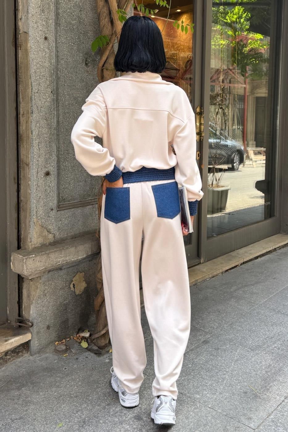 Jean Garnili Kamyoner Yaka Modal Takım 10251 R6-A-K1