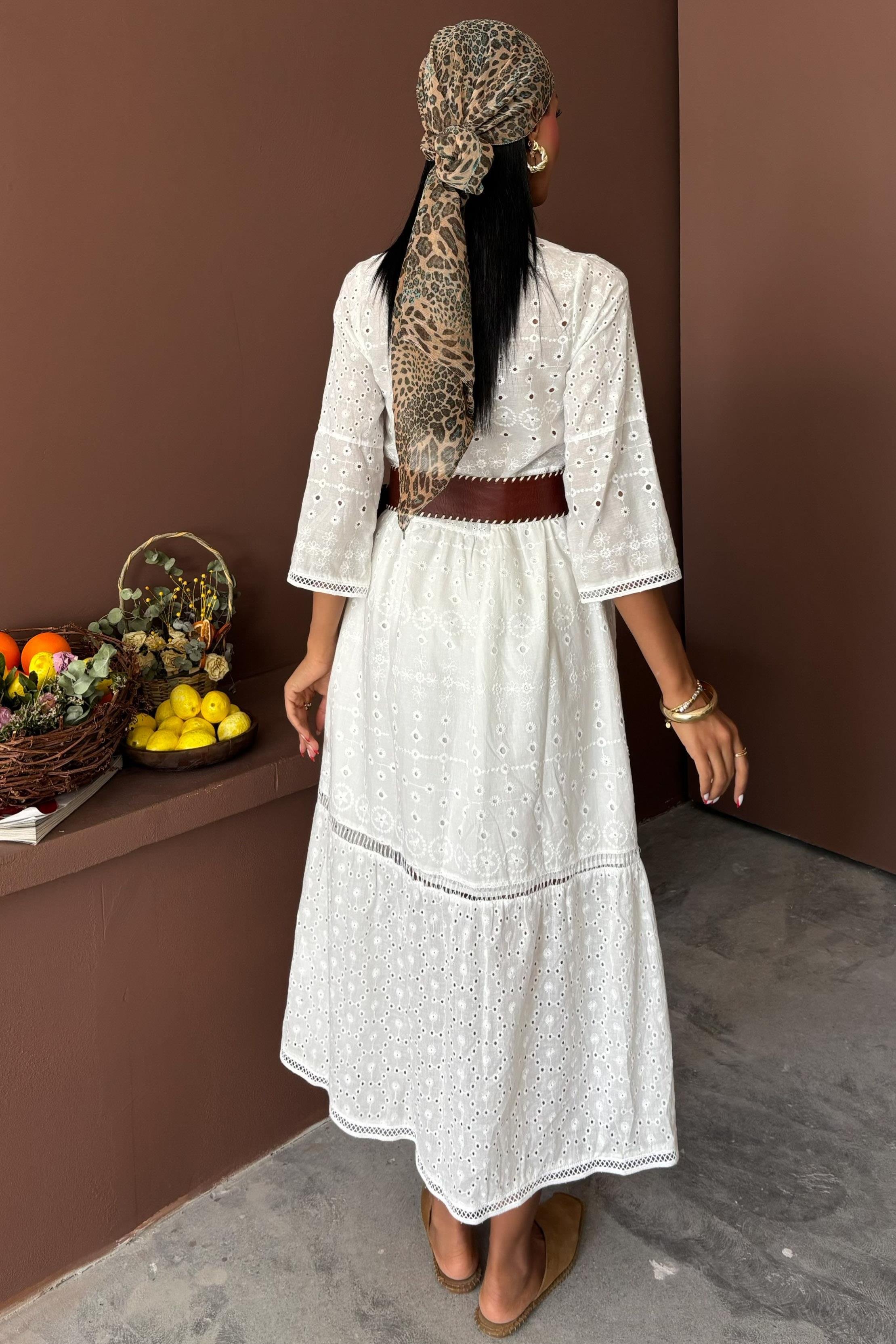 Jessyca Dantelli Brode Elbise 2515-13 R11-D-K3