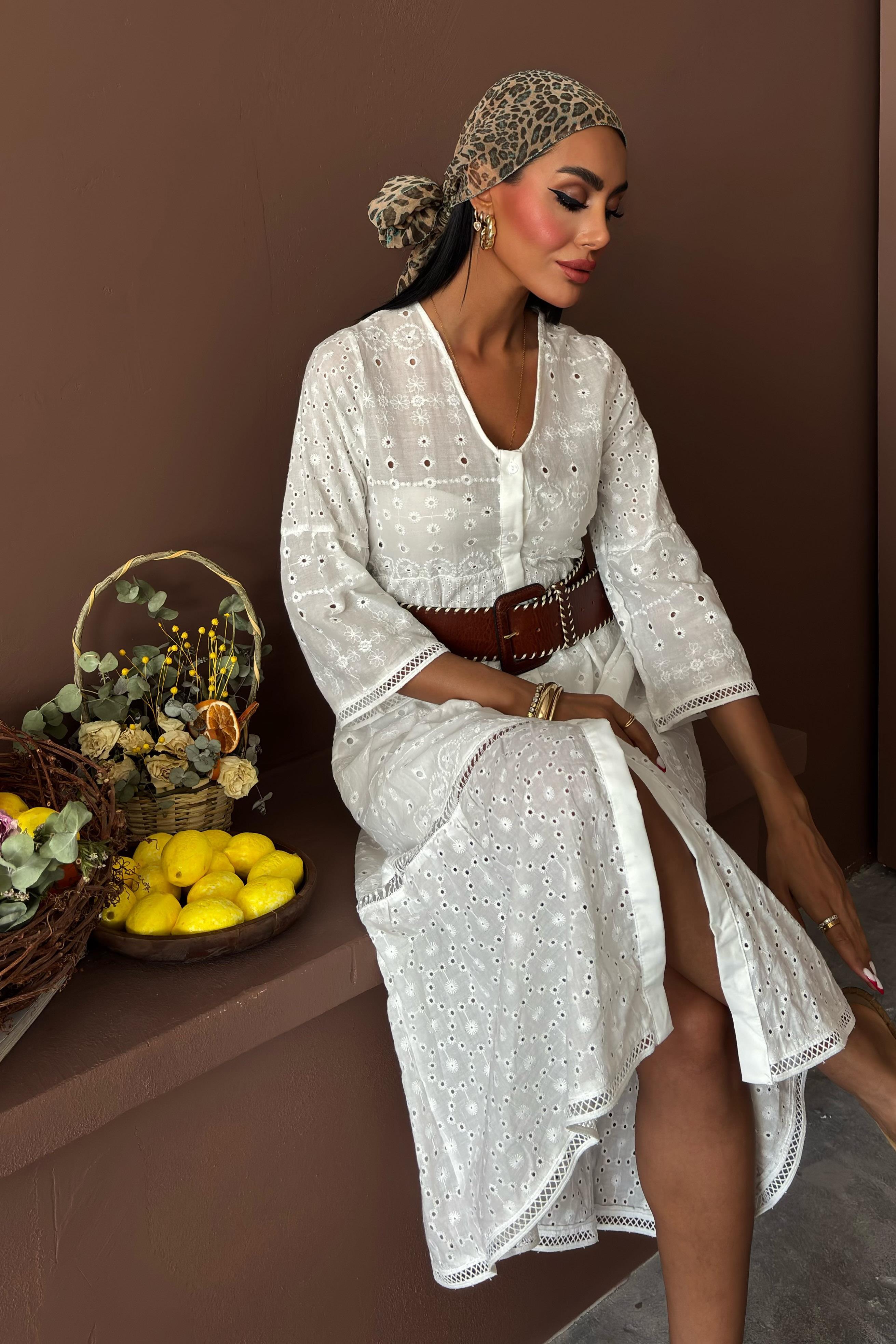 Jessyca Dantelli Brode Elbise 2515-13 R11-D-K3