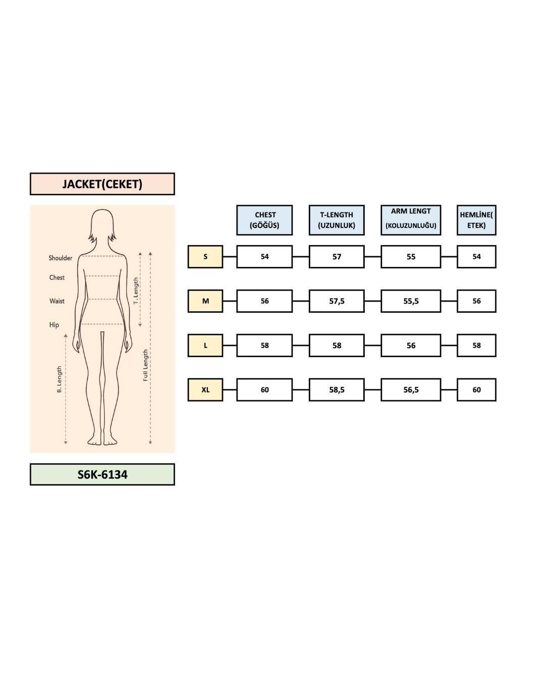 Kamyoner Yaka Premium Kaşe Ceket 6134