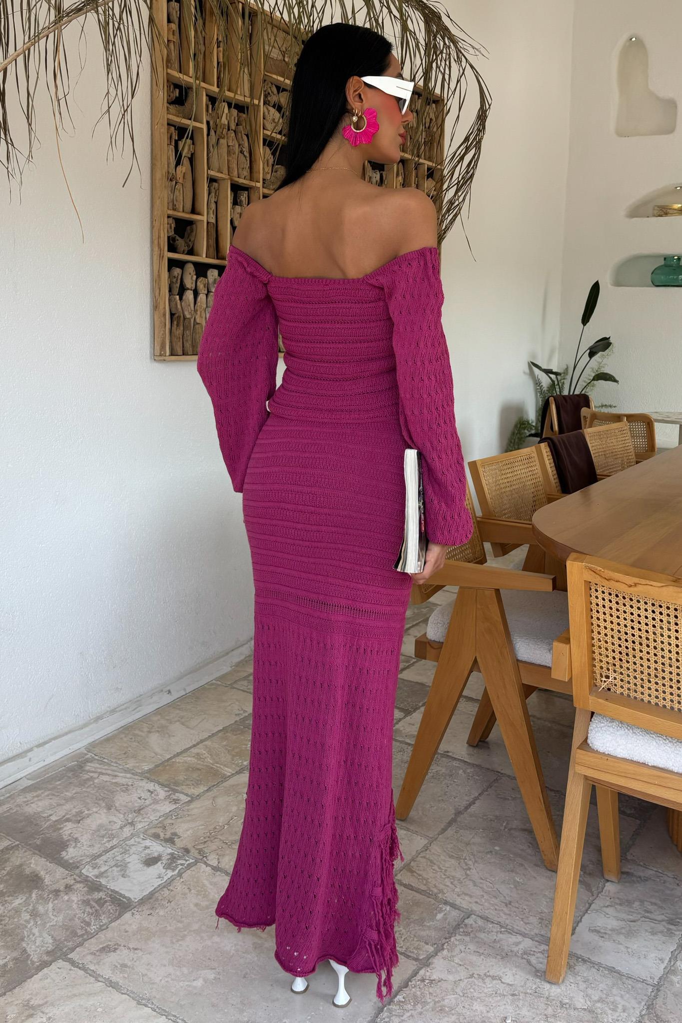 Karpuz Kollu Etnik Triko Takım 10094 R3-J-K4