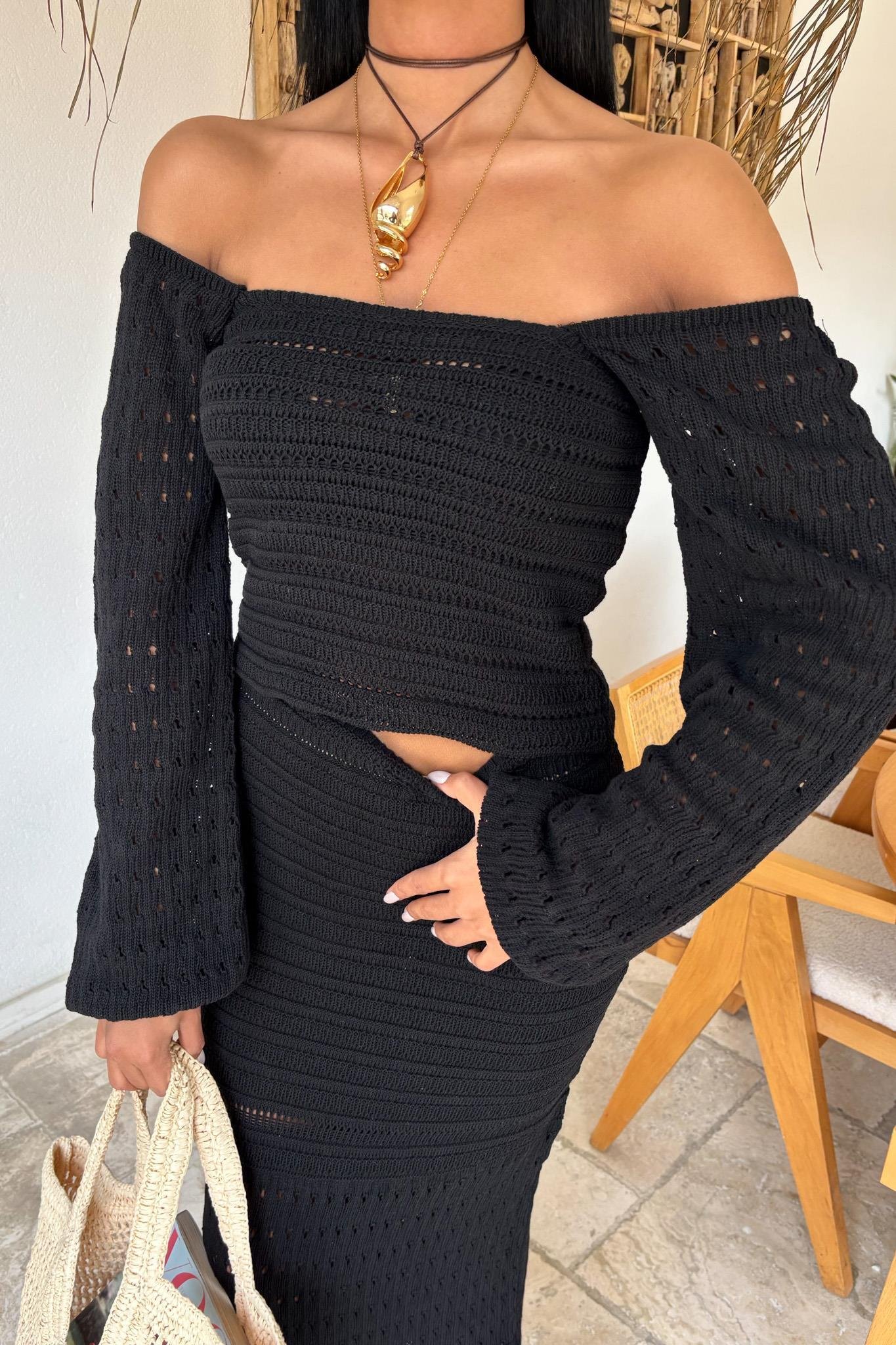 Karpuz Kollu Etnik Triko Takım 10094 R3-J-K4