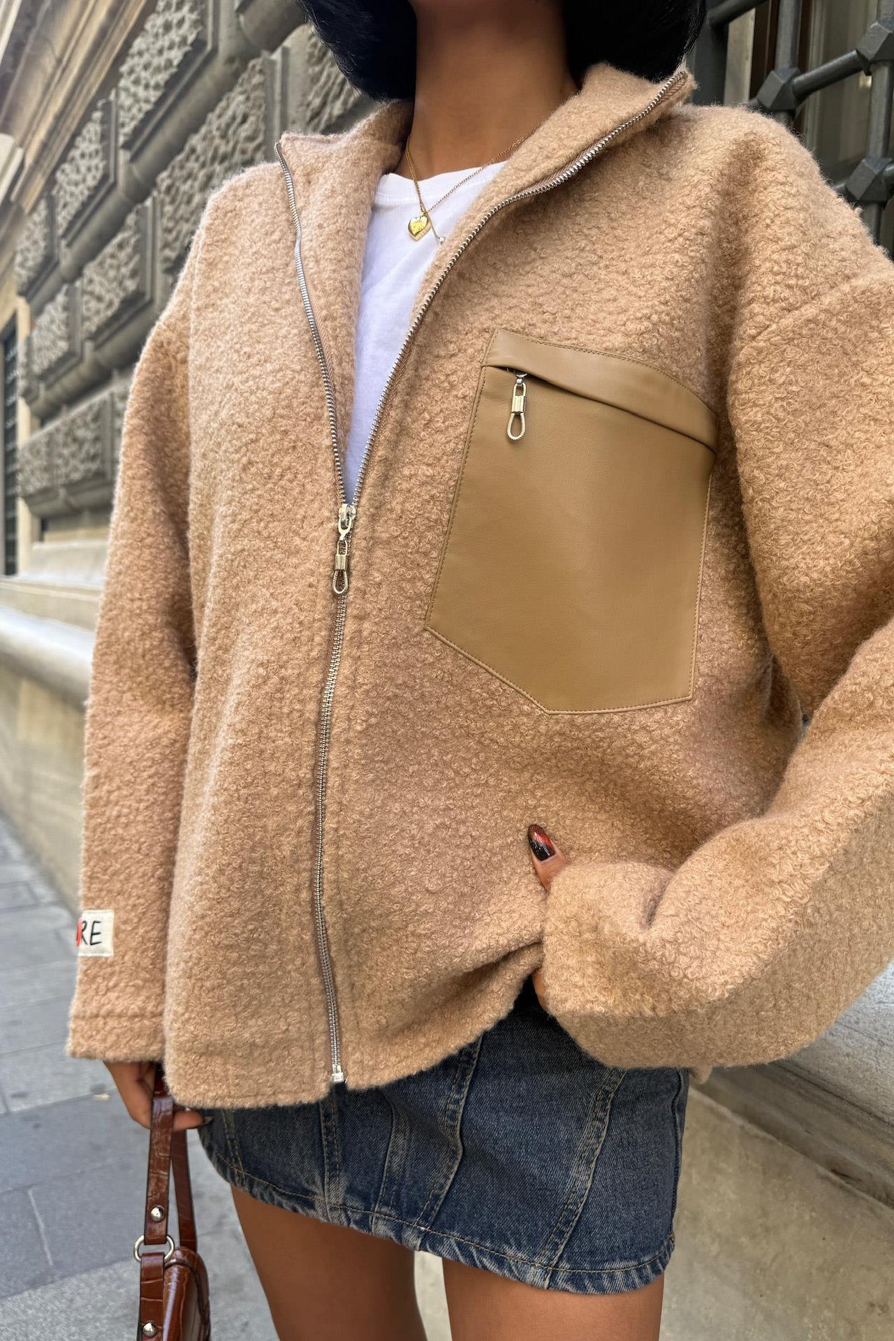 Katerina Suni Kürk Ceket 6110-08 R1-P-K4