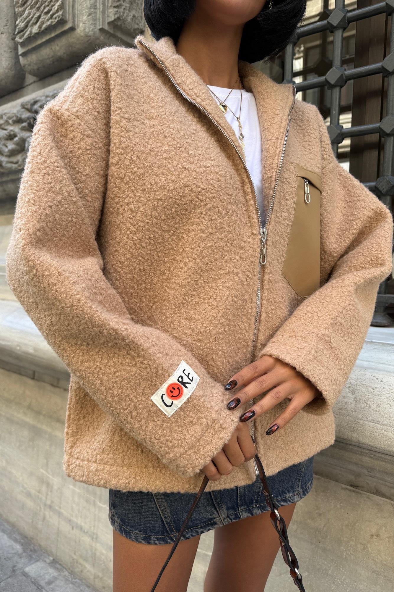 Katerina Suni Kürk Ceket 6110-08 R1-P-K4