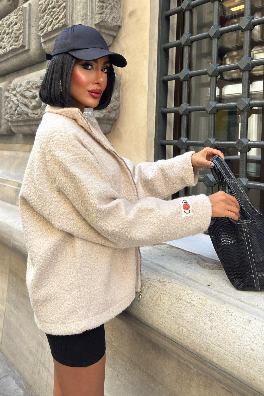 Katerina Suni Kürk Ceket 6110-08 R1-P-K4