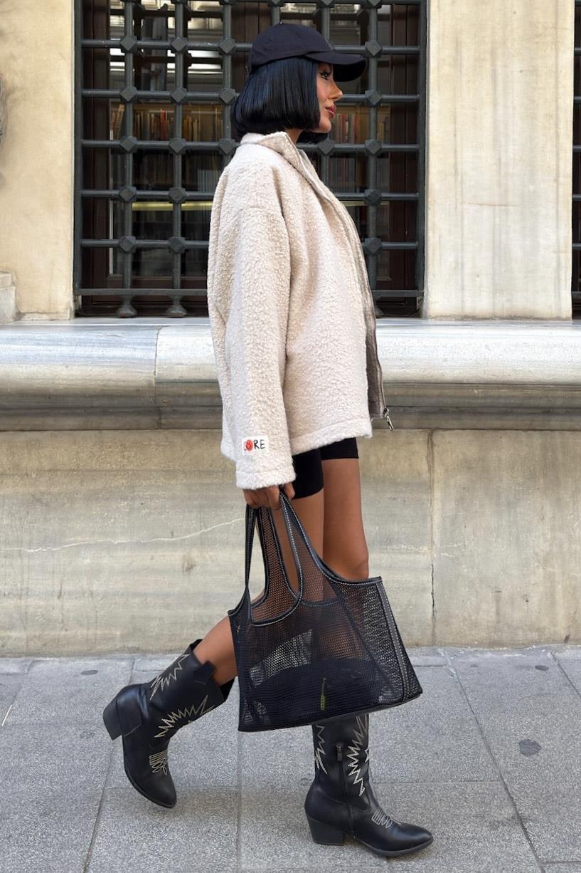 Katerina Suni Kürk Ceket 6110-08 R1-P-K4