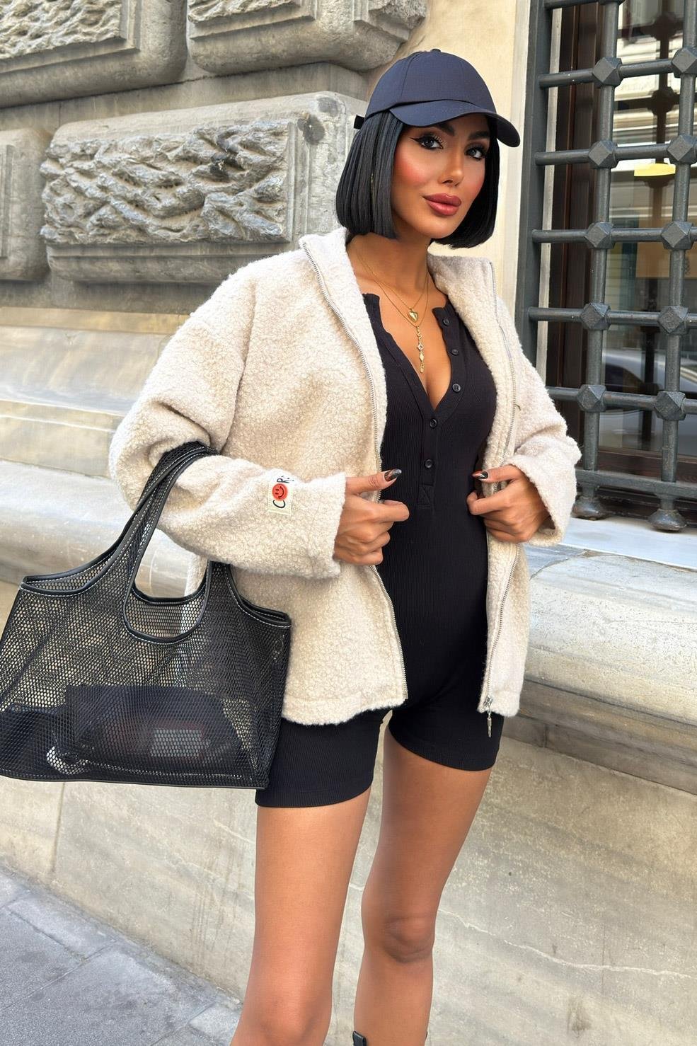 Katerina Suni Kürk Ceket 6110-08 R1-P-K4