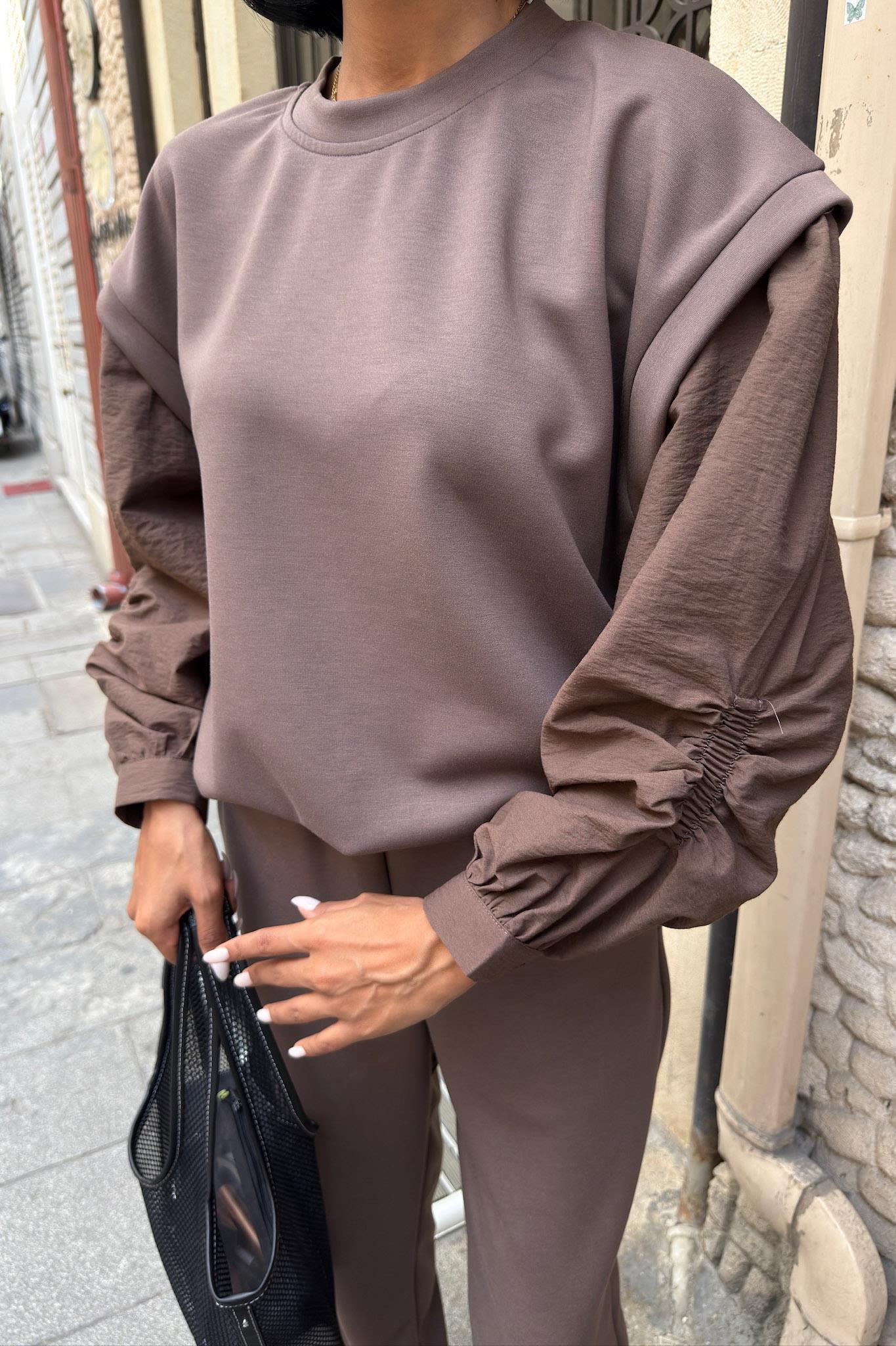 Kolları Paraşüt Detaylı Lastikli Modal Takım 10249 R7-D-K5