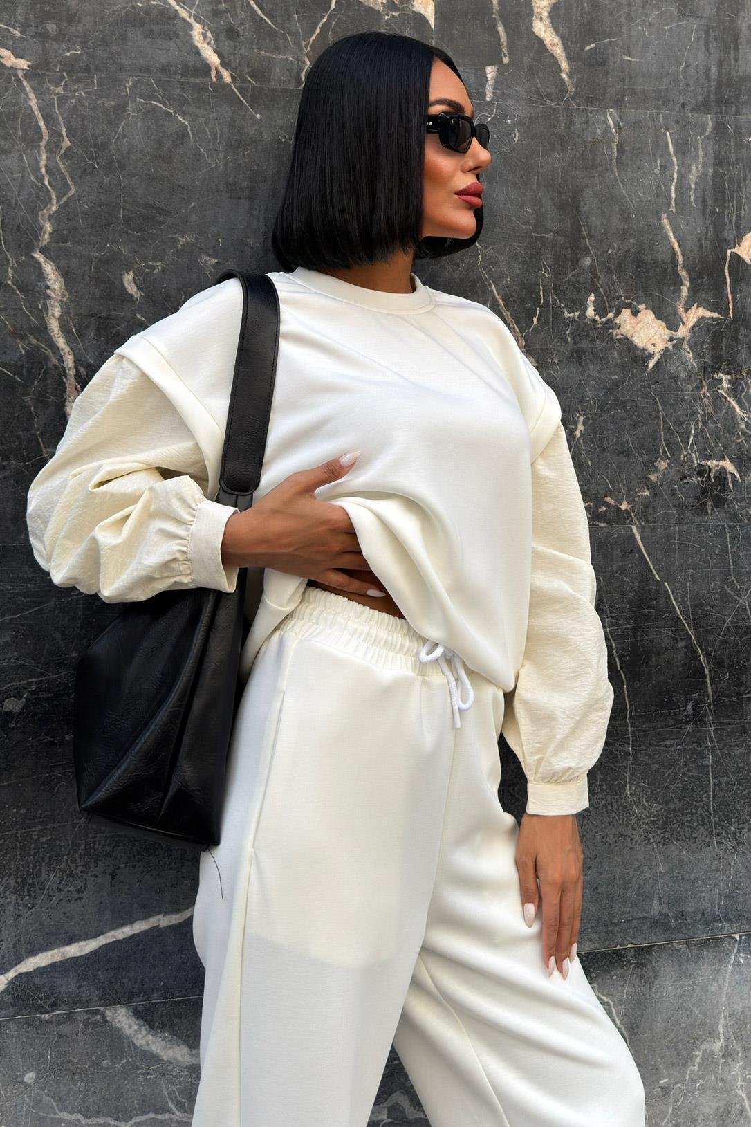 Kolları Paraşüt Detaylı Lastikli Modal Takım 10249 R7-D-K5