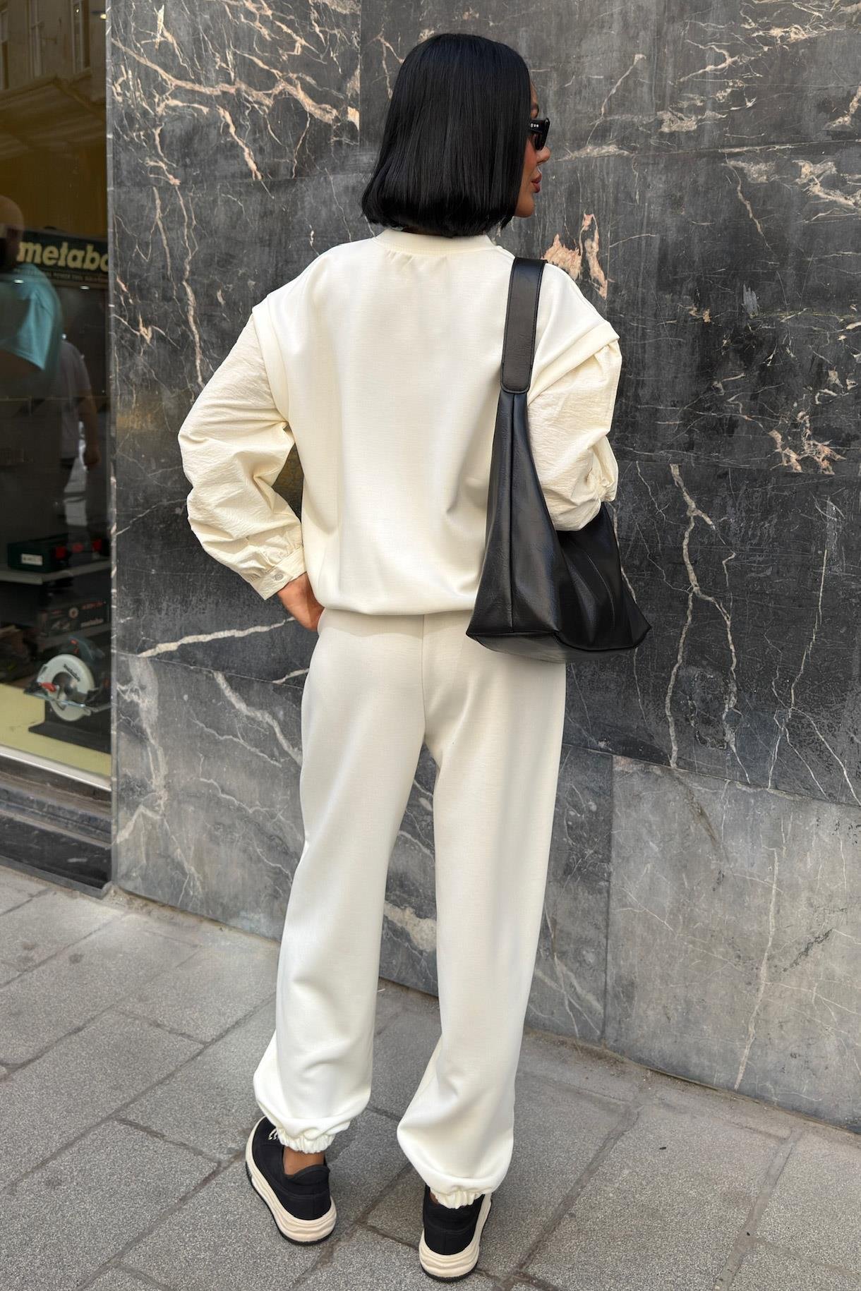 Kolları Paraşüt Detaylı Lastikli Modal Takım 10249 R7-D-K5