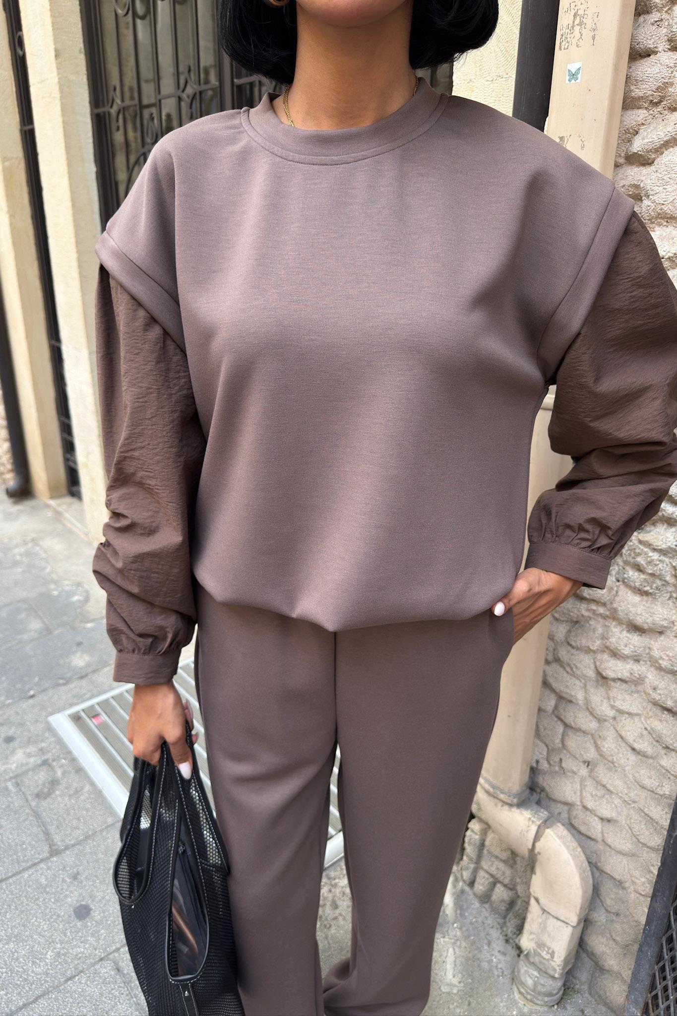 Kolları Paraşüt Detaylı Lastikli Modal Takım 10249 R7-D-K5