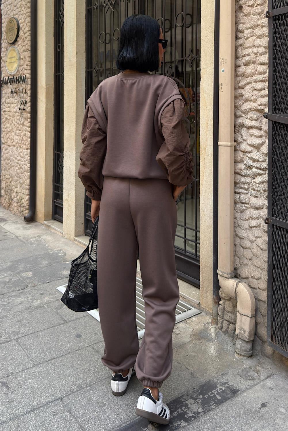 Kolları Paraşüt Detaylı Lastikli Modal Takım 10249 R7-D-K5