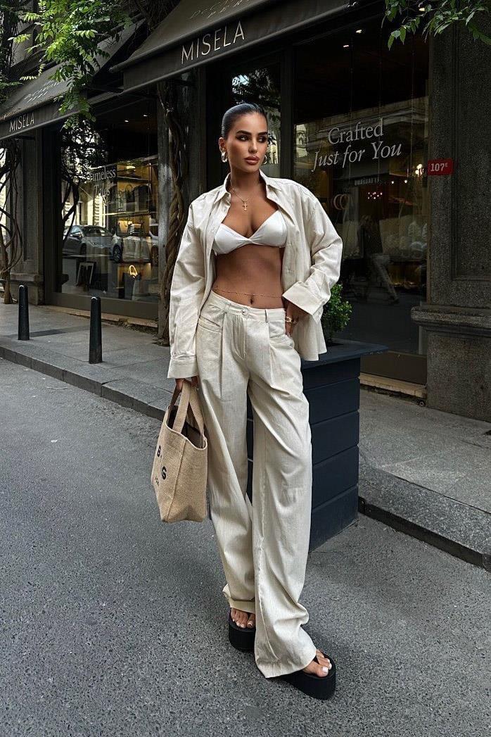 Larissa Çizgili Takım 9766 R10-H-K3