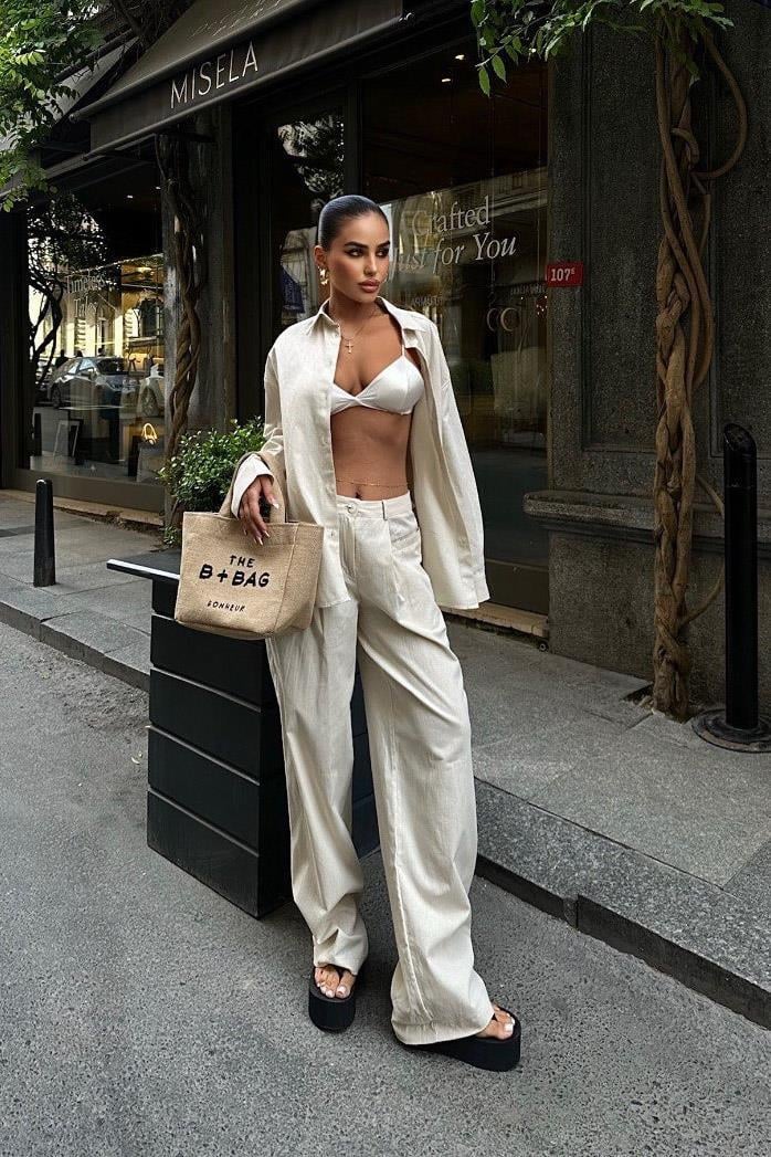 Larissa Çizgili Takım 9766 R10-H-K3