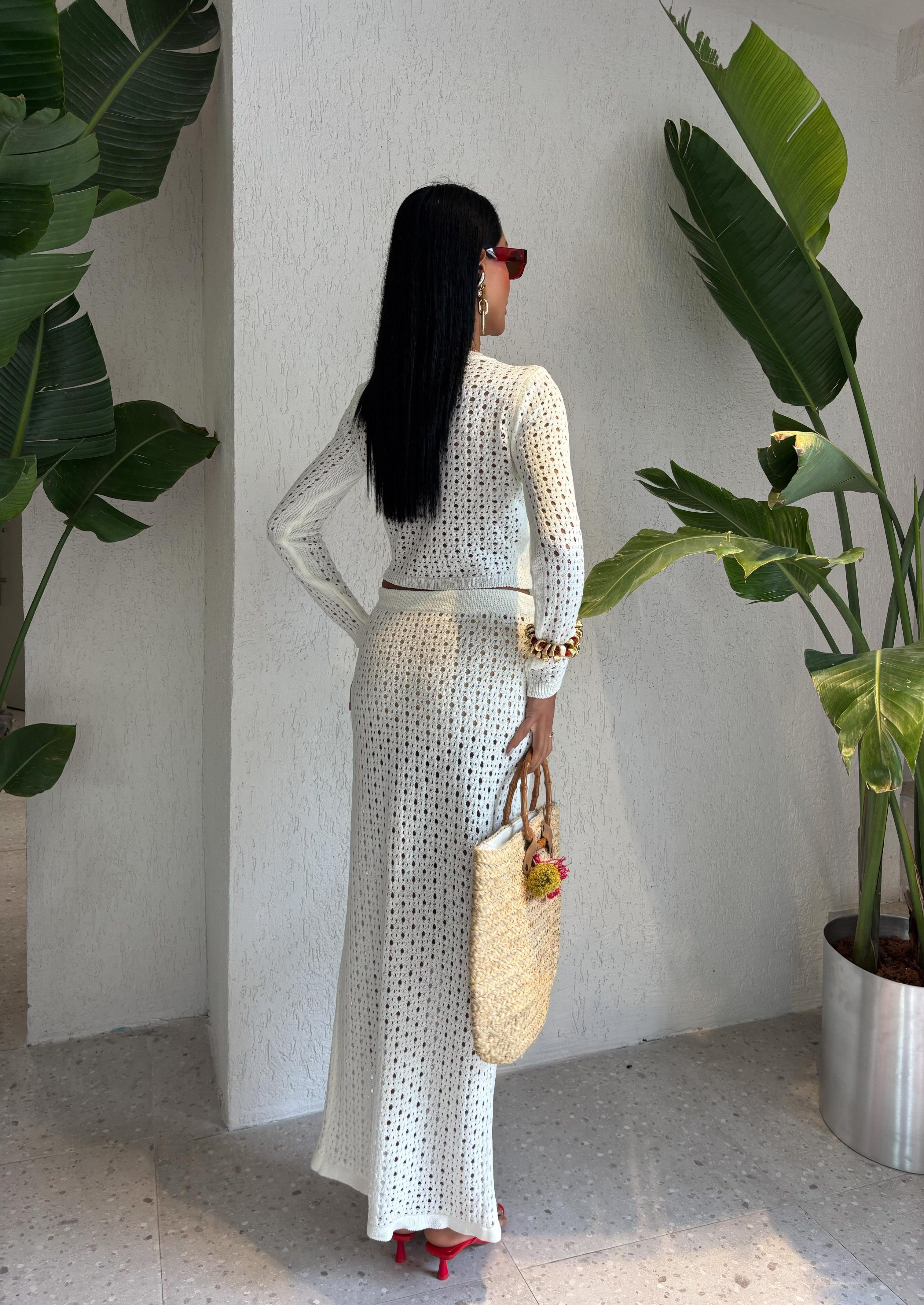 Macey Kroşe Crop Takım 9882 R2-J-K3