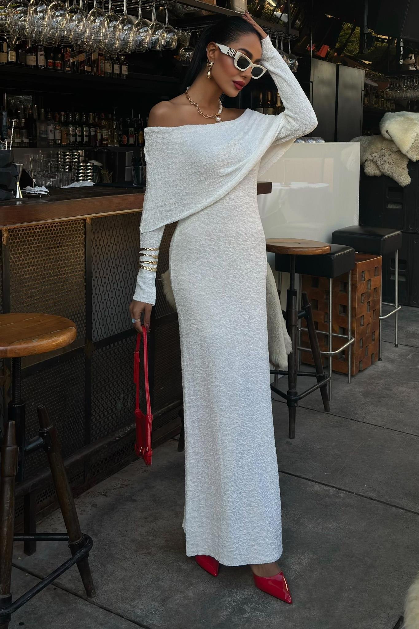 Madonna Yaka Premimum Elbise 2828 R2-A-K2