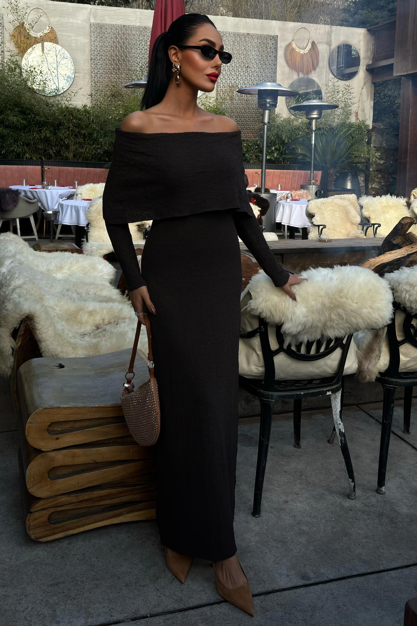 Madonna Yaka Premimum Elbise 2828 R2-A-K2