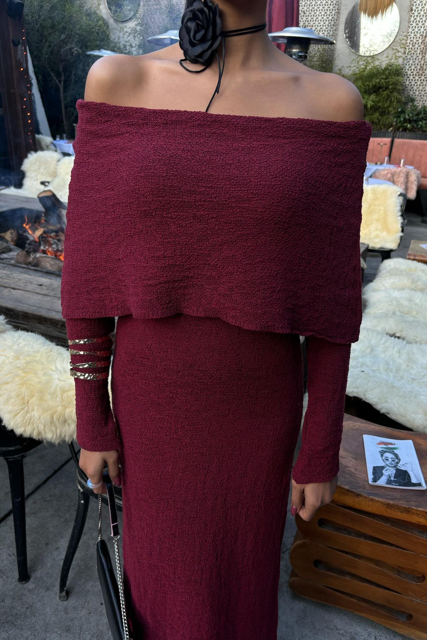 Madonna Yaka Premimum Elbise 2828 R2-A-K2