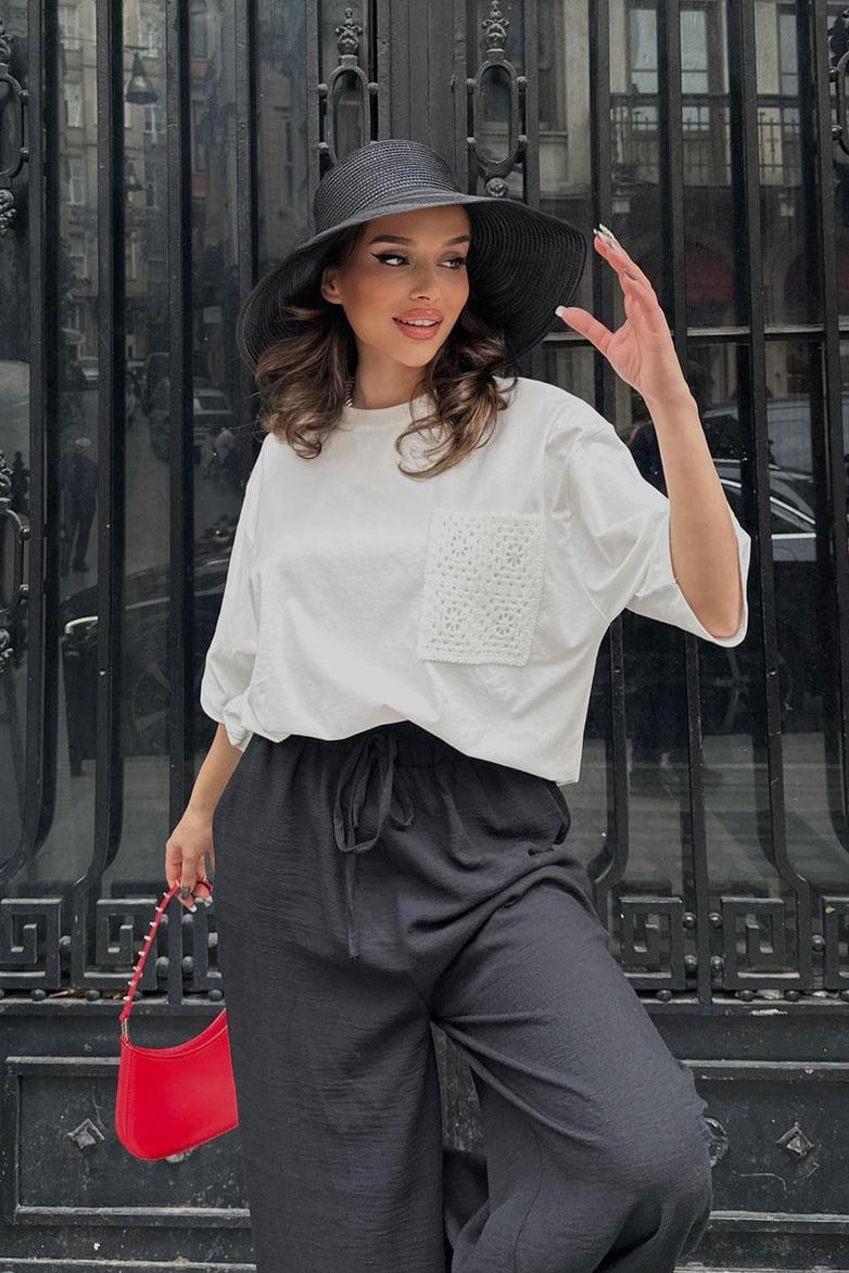 Malibu Brode Cepli Tişört 8021-8