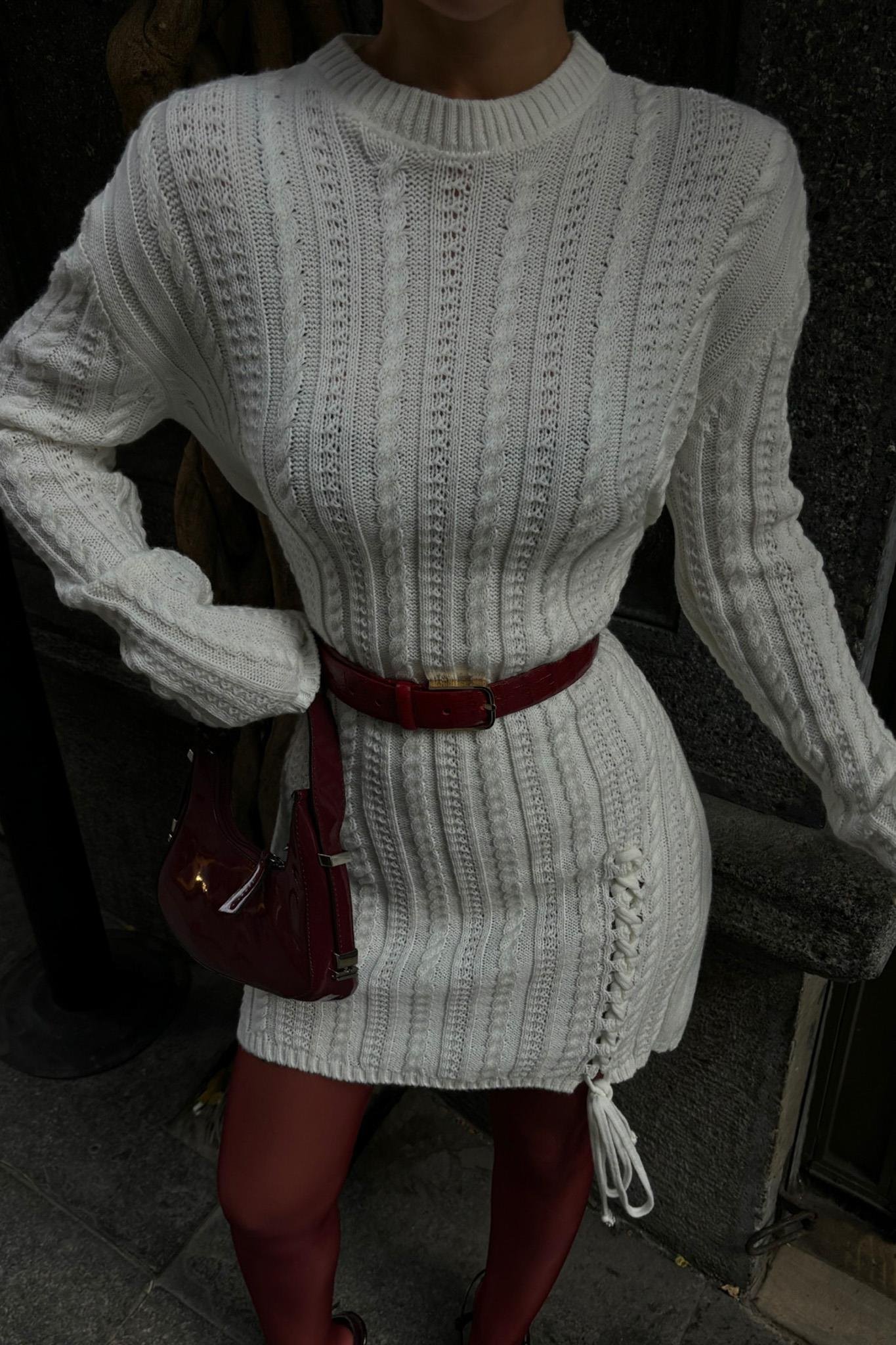 Marison Mini Triko Elbise 2818 R4-J-K2