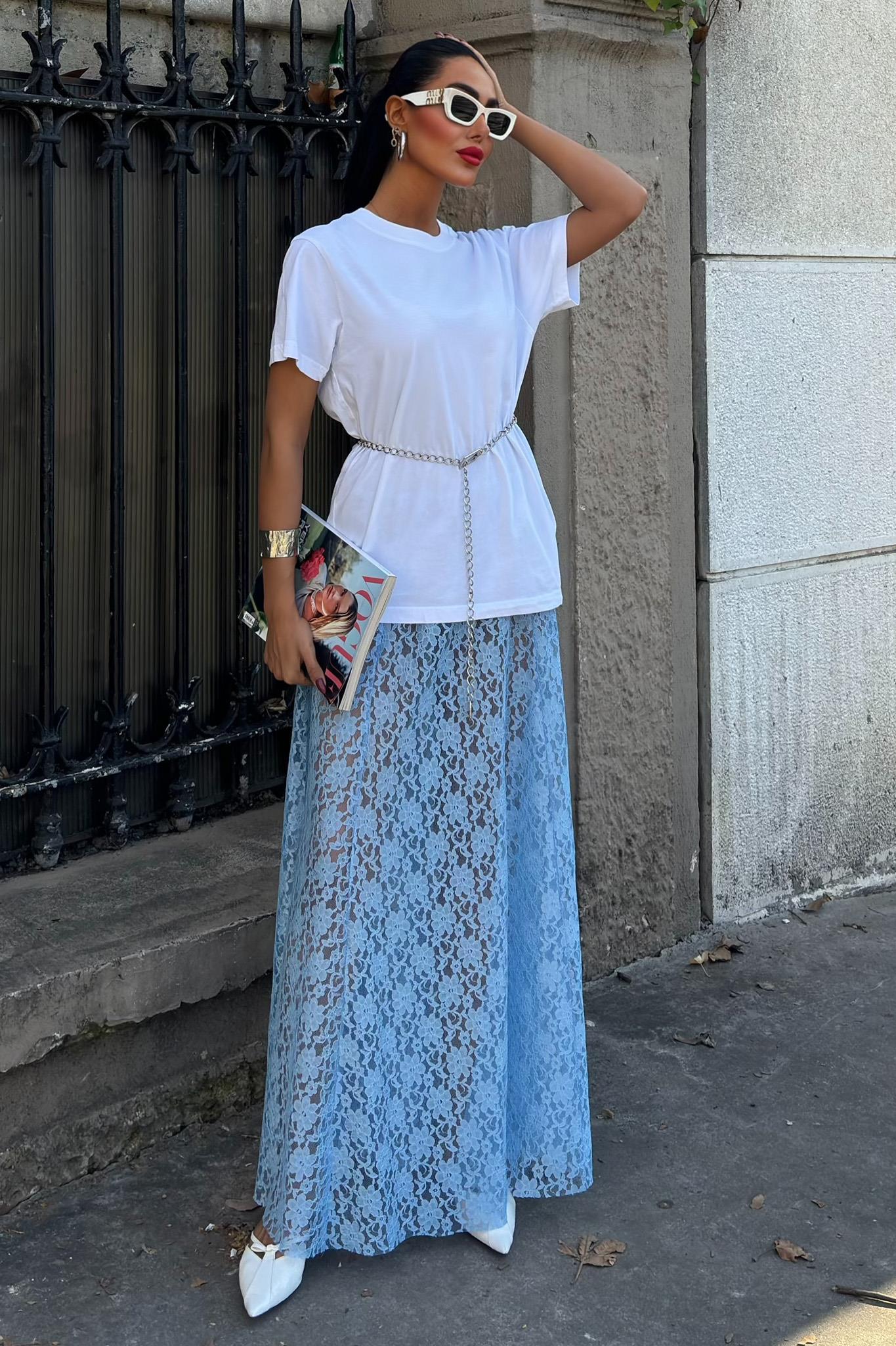 Maxi Dantel Etek 4047 R7-B-K4