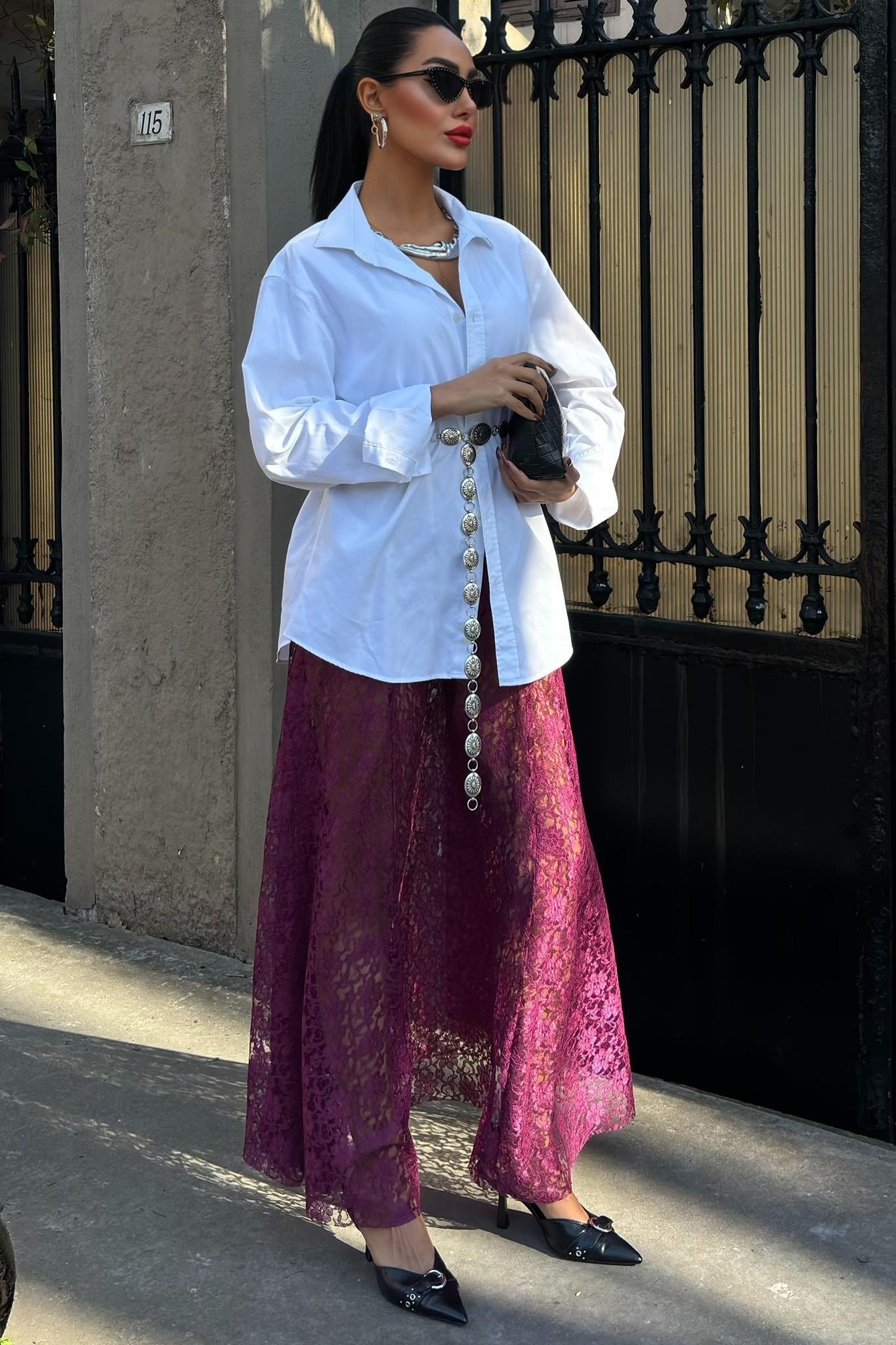 Maxi Dantel Etek 4047 R7-B-K4