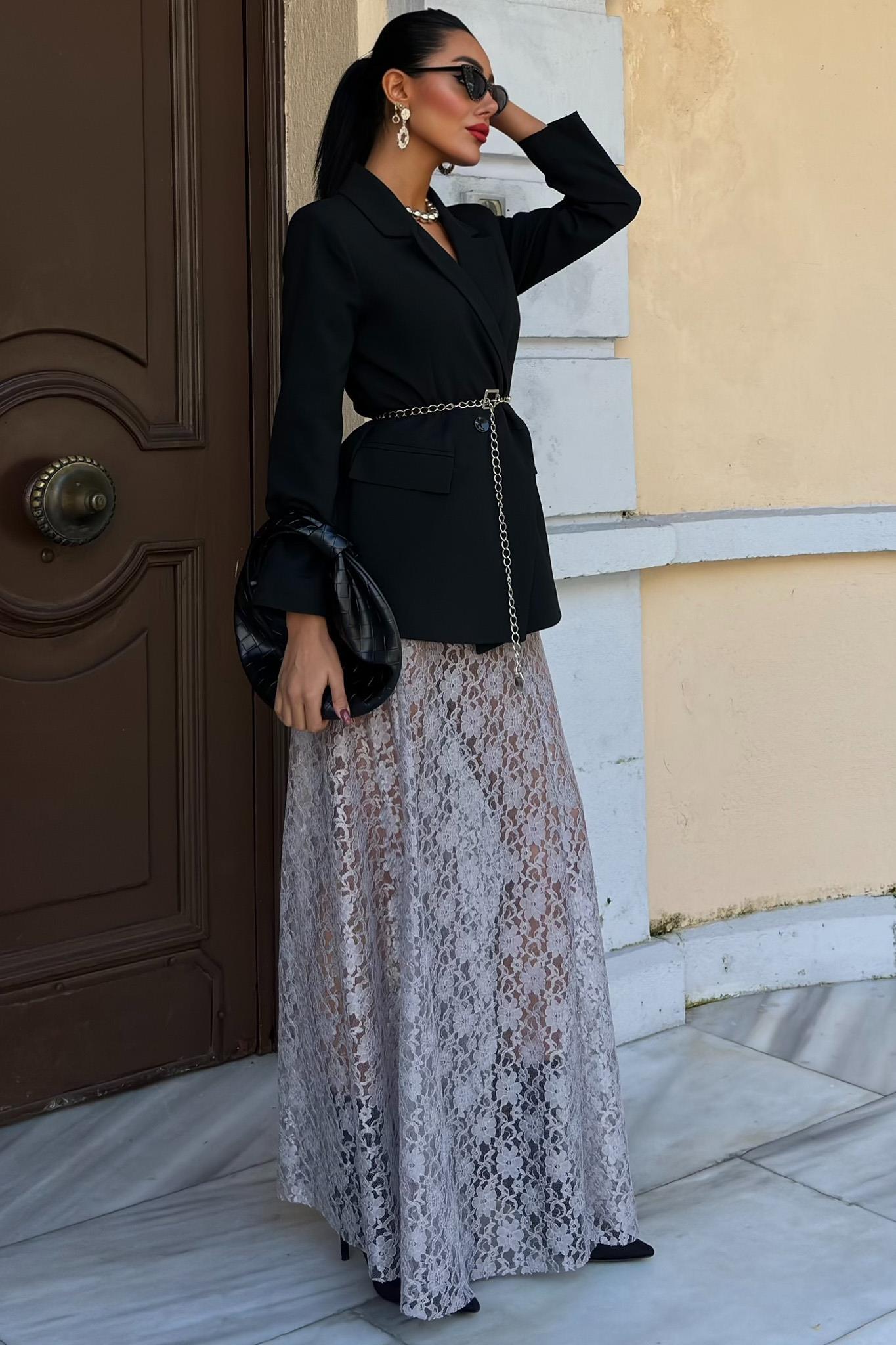 Maxi Dantel Etek 4047 R7-B-K4