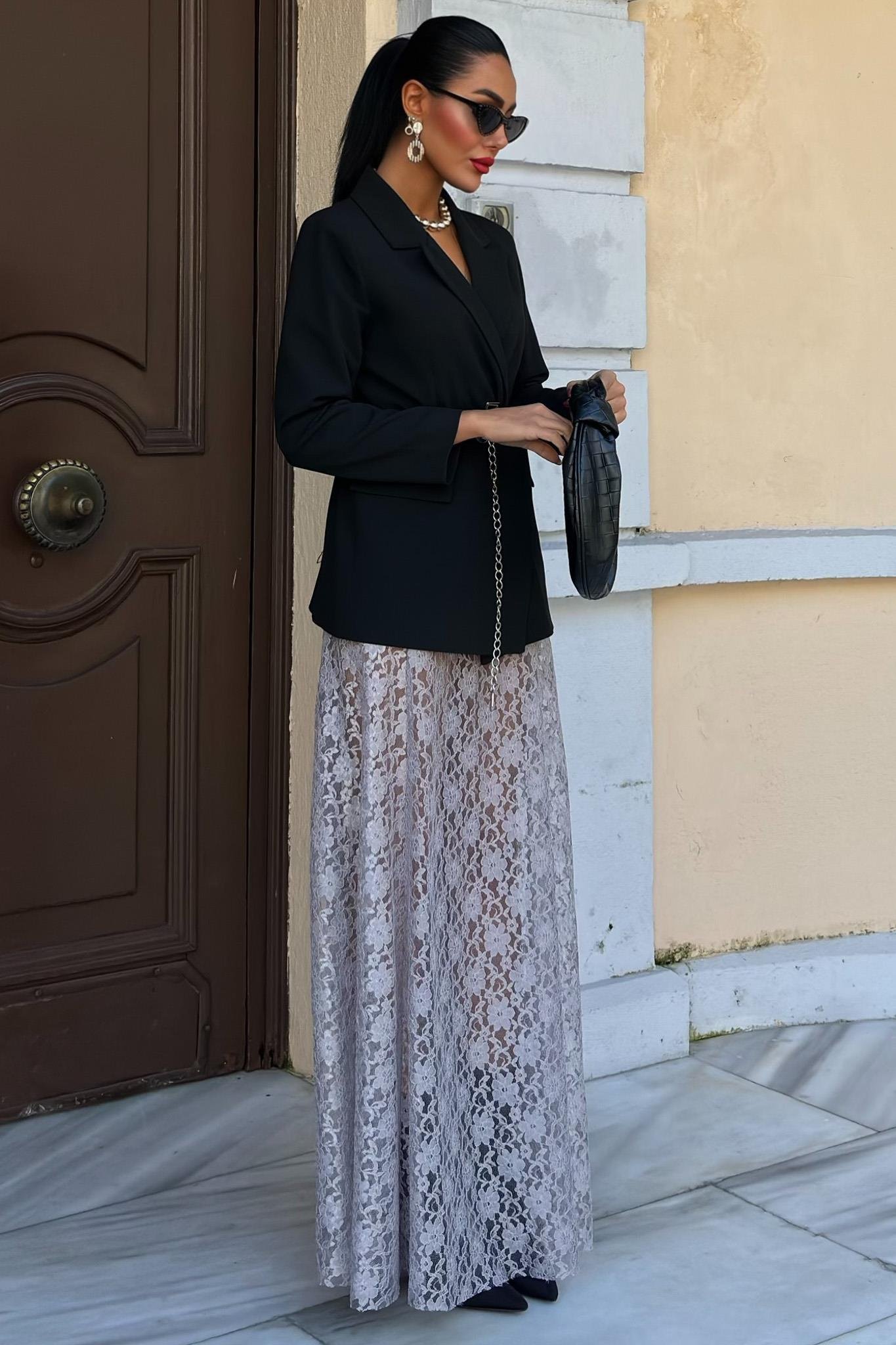 Maxi Dantel Etek 4047 R7-B-K4