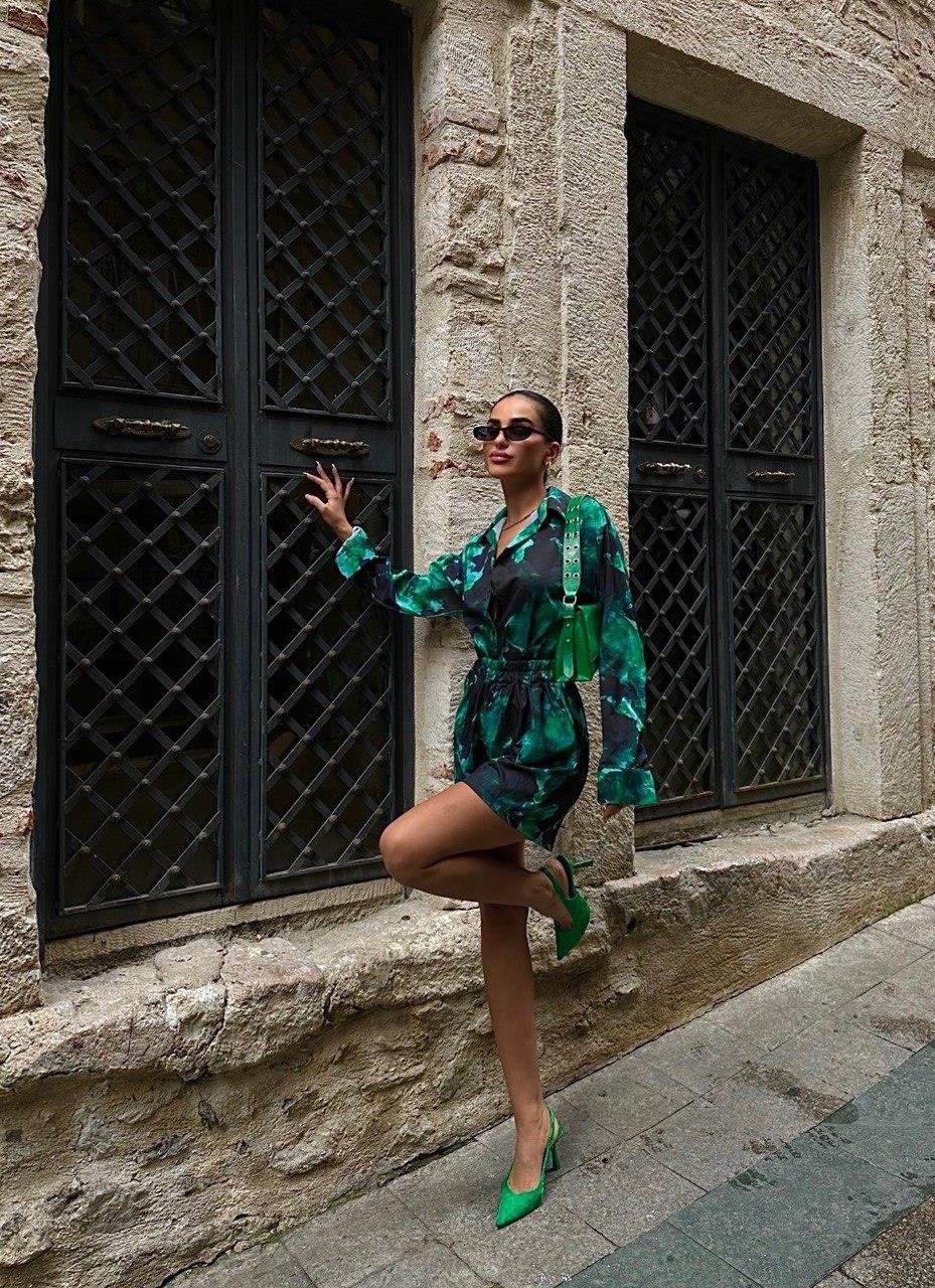 Mercan desenli Takım 9382-8