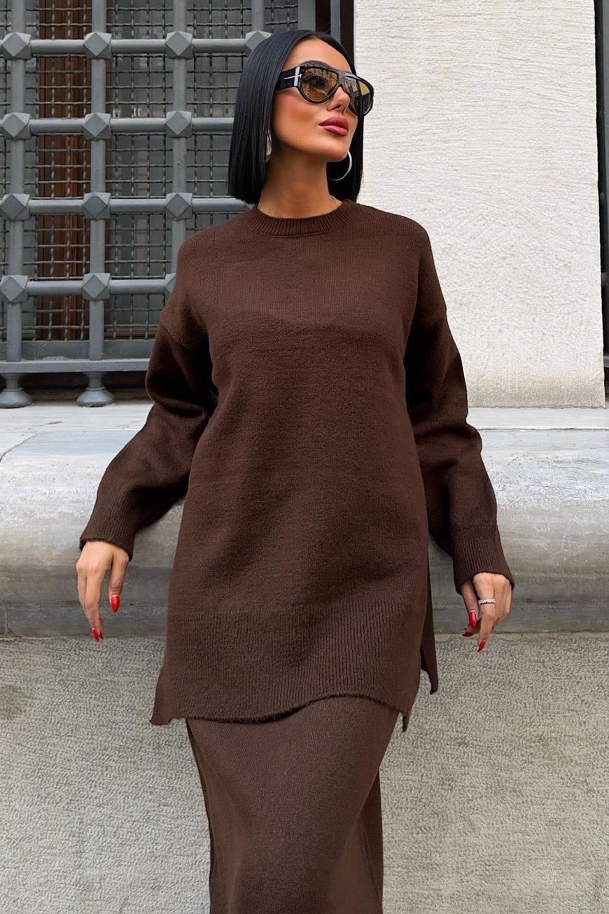 Midi Etekli Triko Takım 10231 R1-A-K1