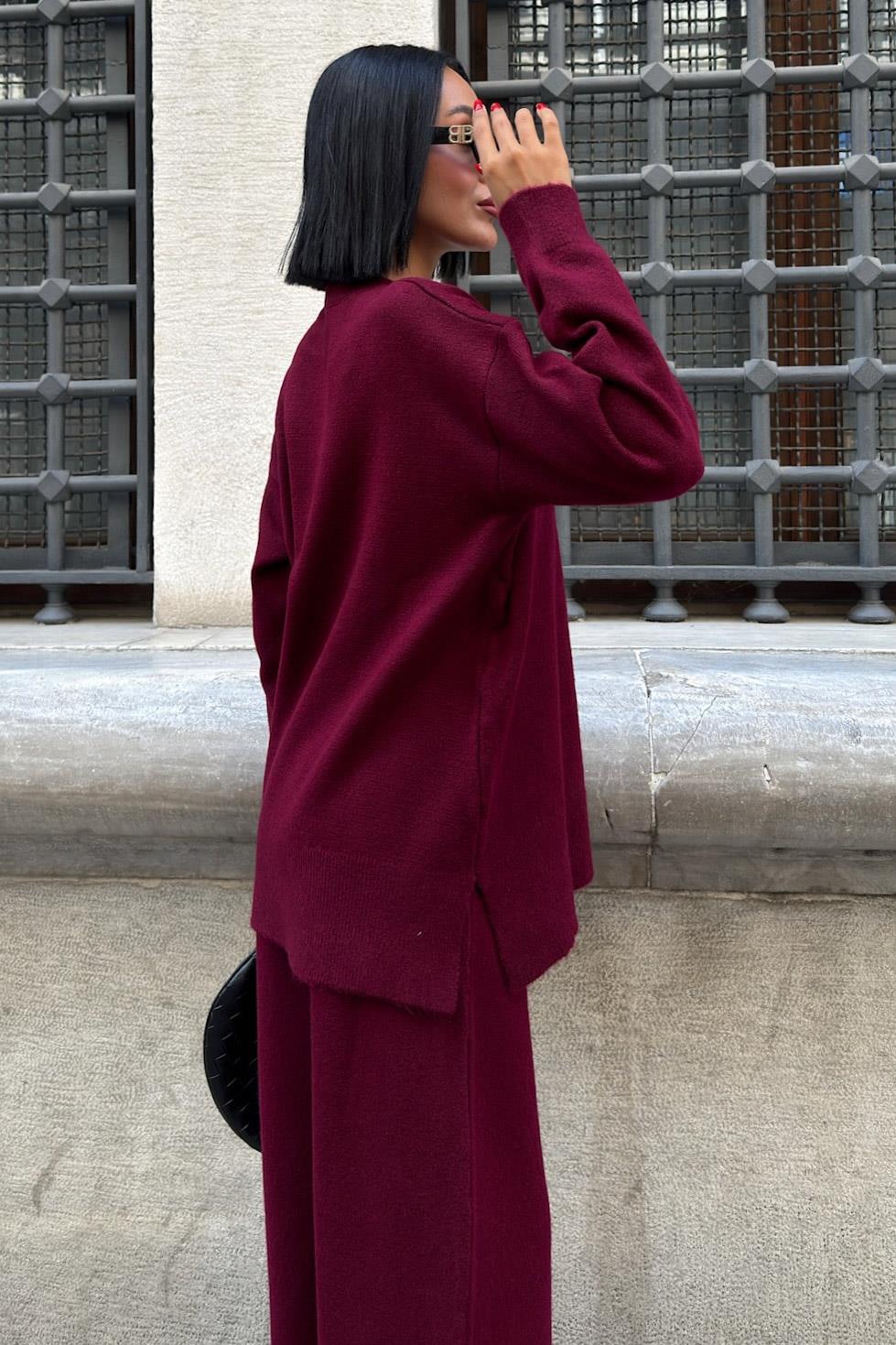 Midi Etekli Triko Takım 10231 R1-A-K1