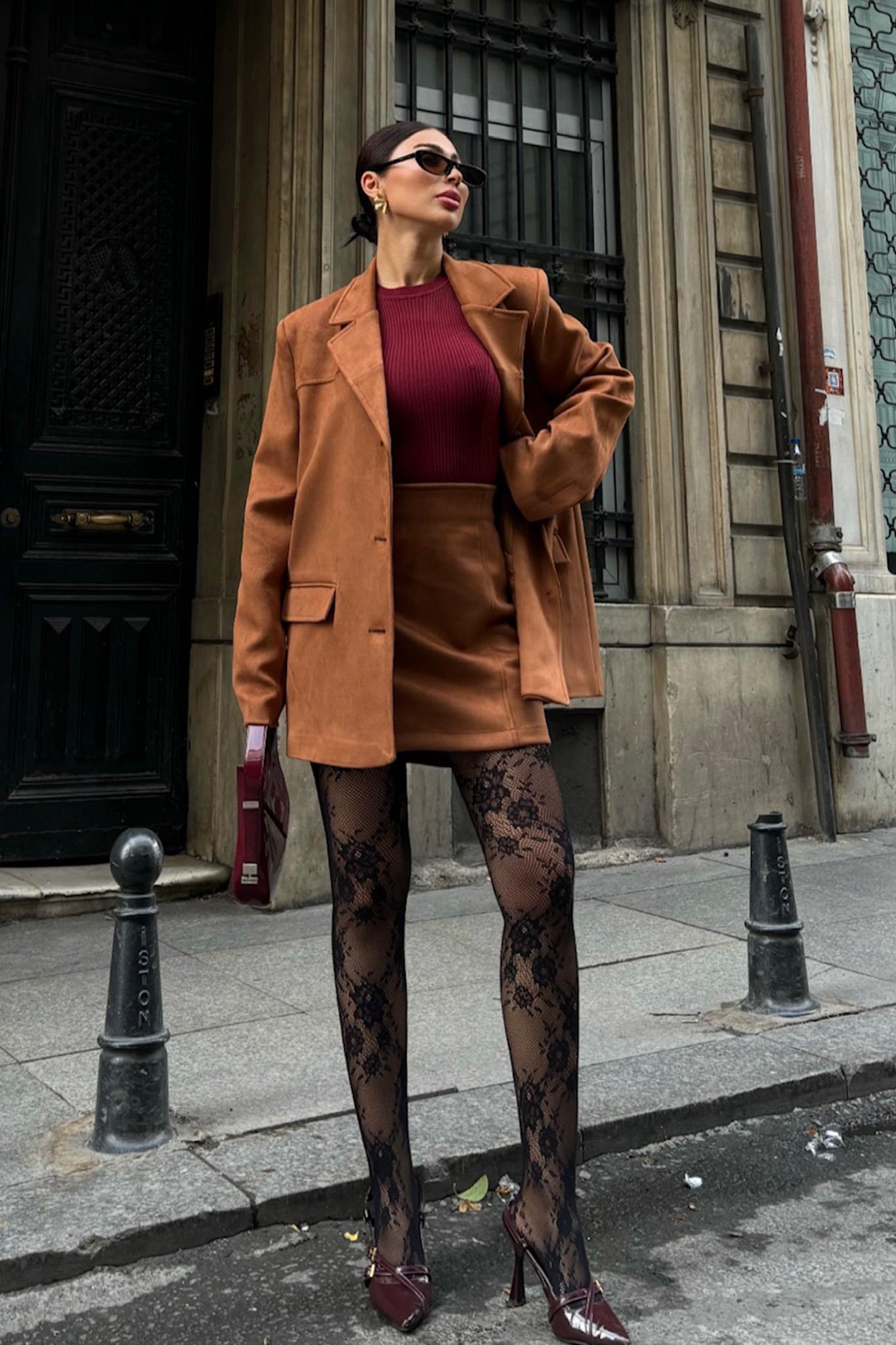 Mini Etekli Süet Takım 9935 R1-N-K3