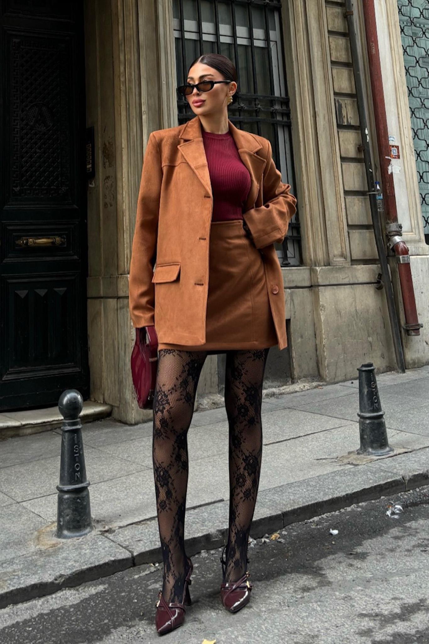 Mini Etekli Süet Takım 9935 R1-N-K3