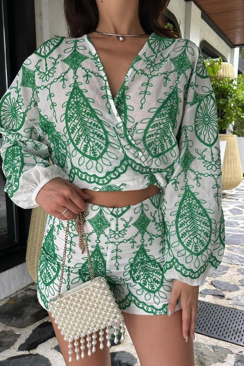 Miranda Süzüne Nakışlı Takım 9586-08