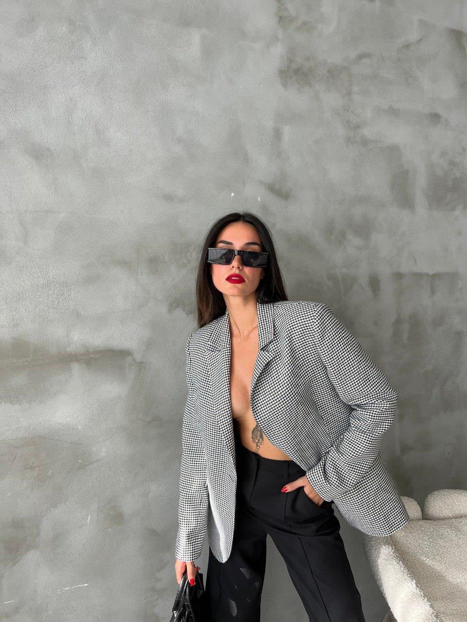 Mirela Desenli  Blazer Ceket 6088-24