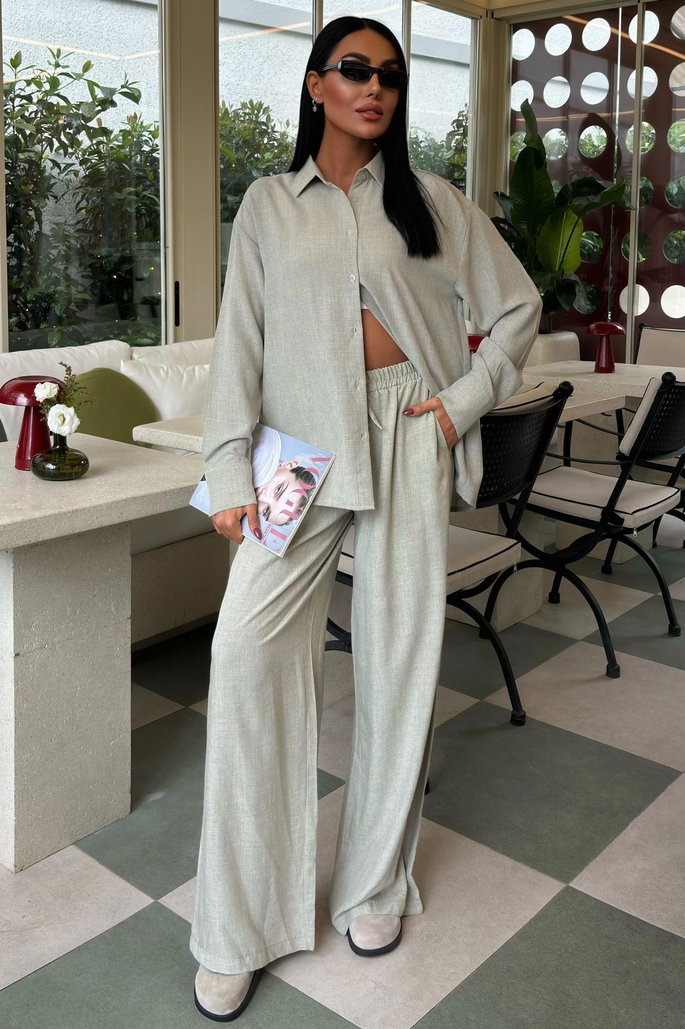 Molly Flamlı Salaş Takım 10112