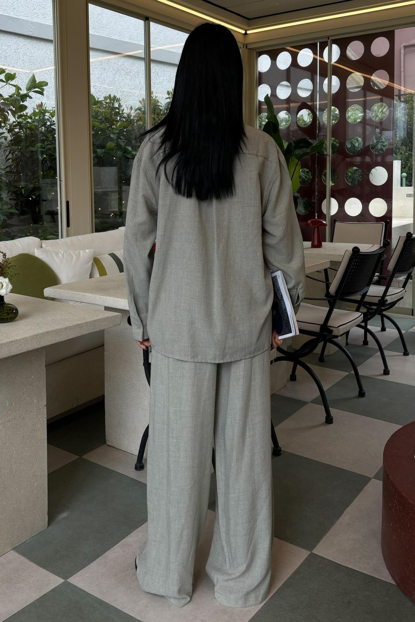 Molly Flamlı Salaş Takım 10112