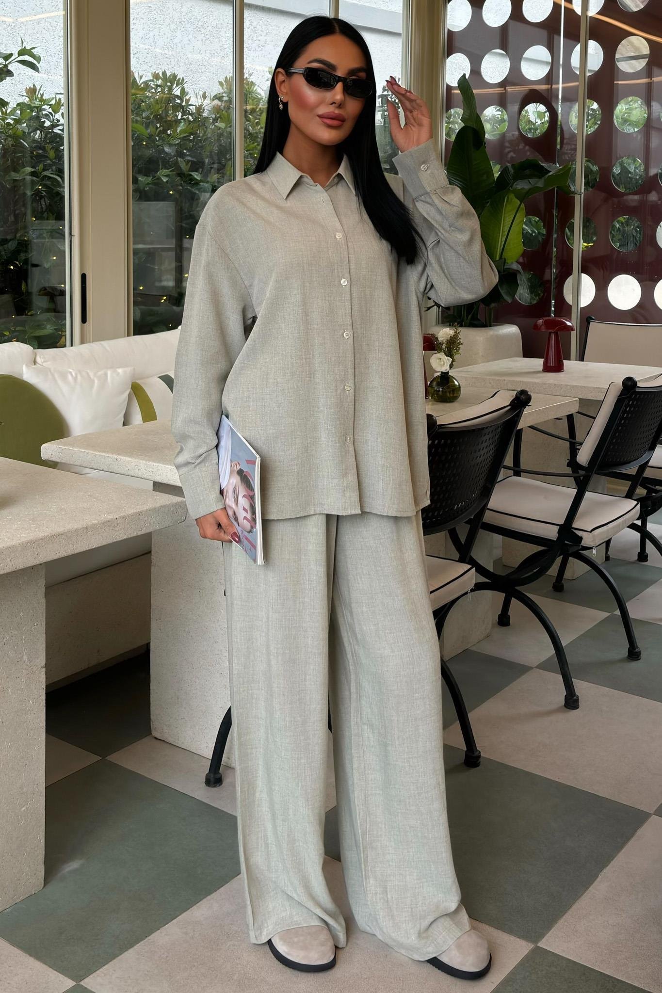 Molly Flamlı Salaş Takım 10112