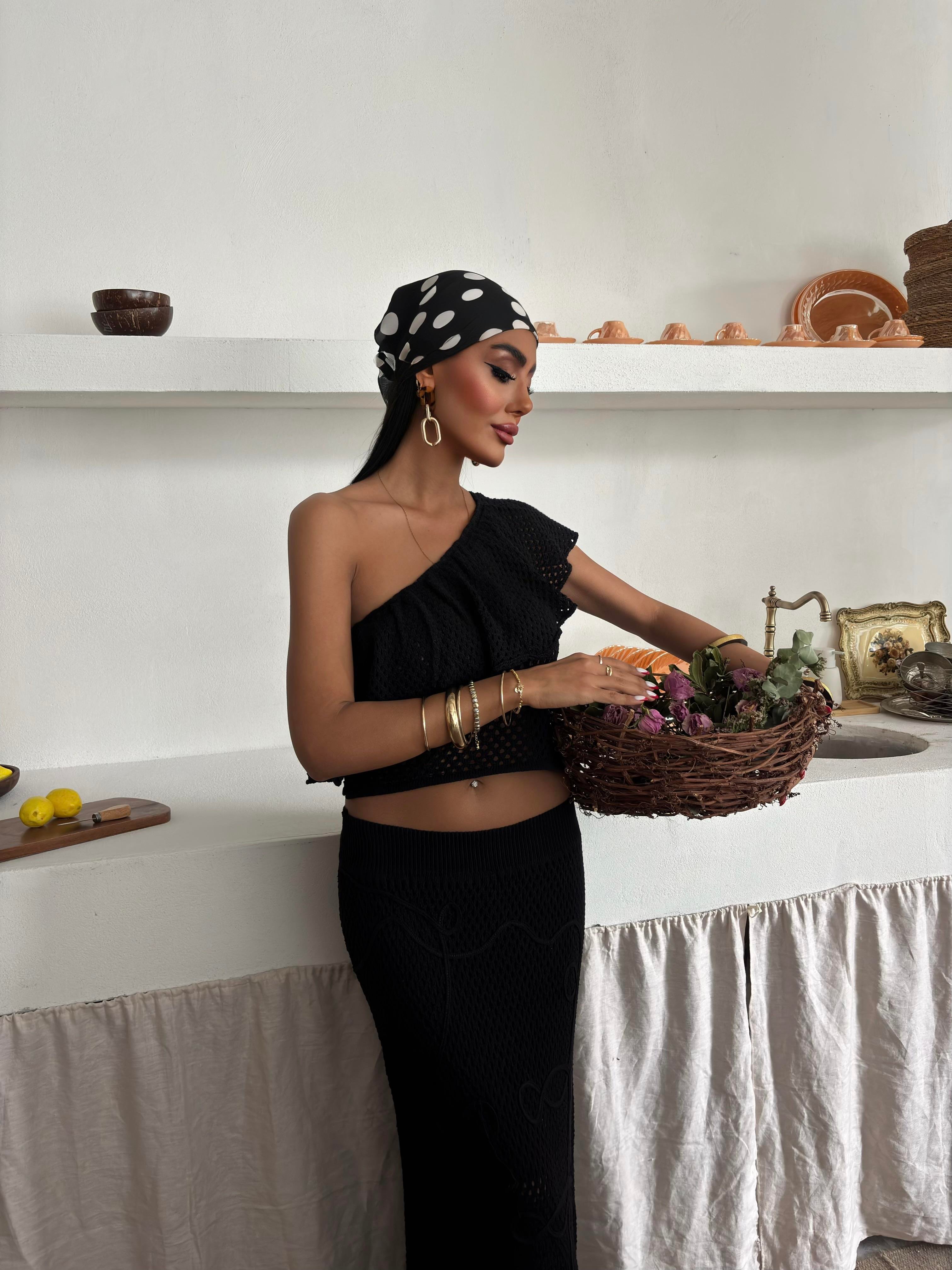 Nadia Fırfır Detaylı KroşeTakım 9866 R1-B-K2