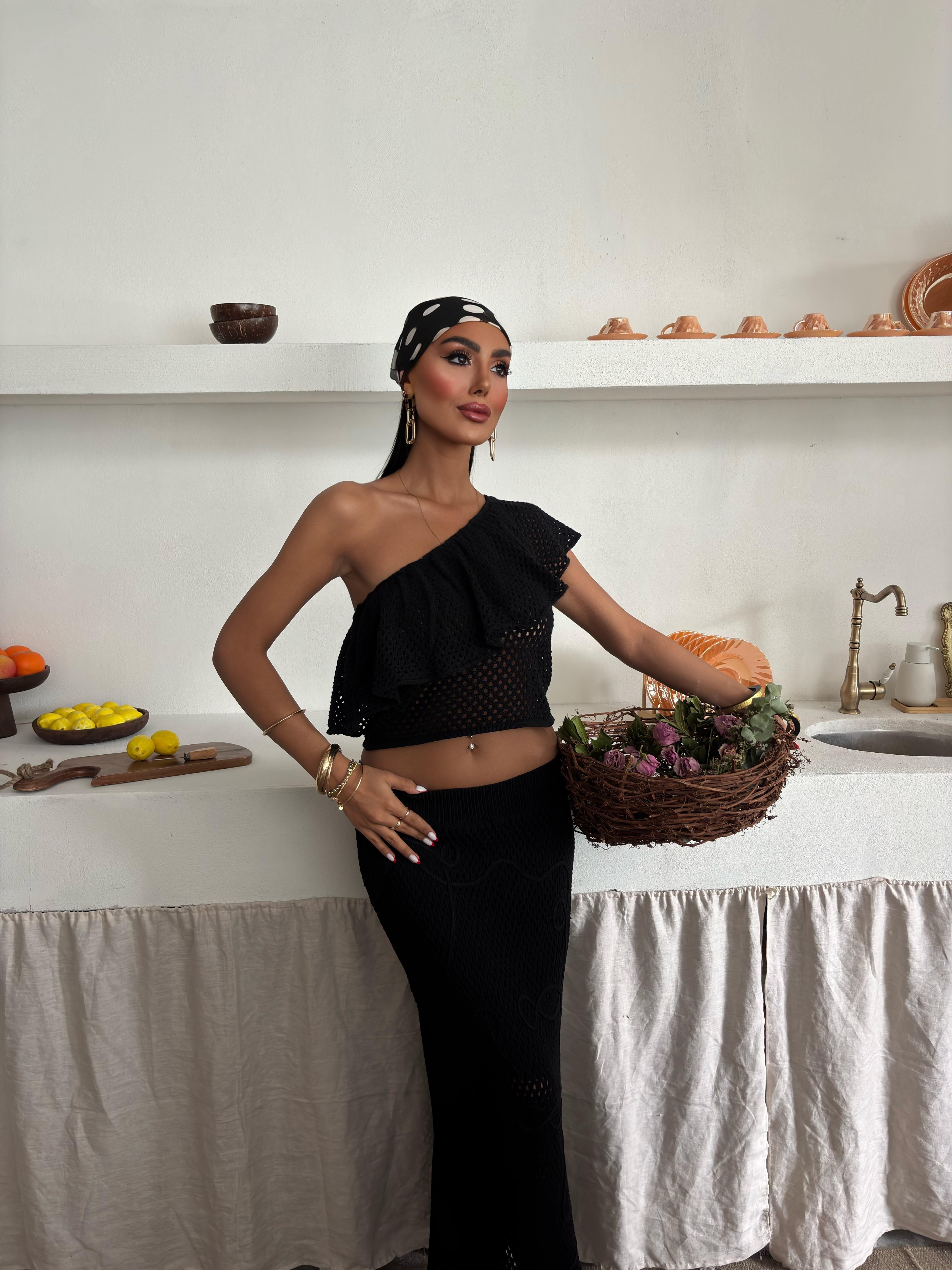 Nadia Fırfır Detaylı KroşeTakım 9866 R1-B-K2